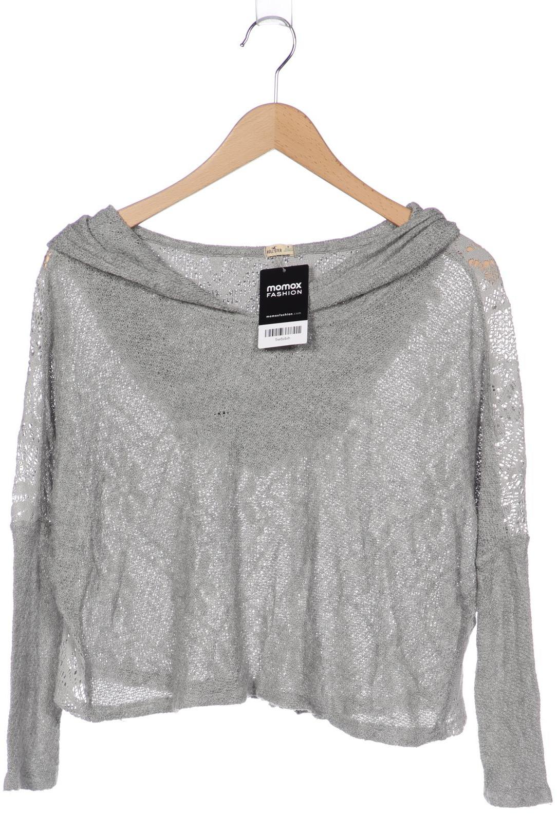 

Hollister Damen Langarmshirt, grau