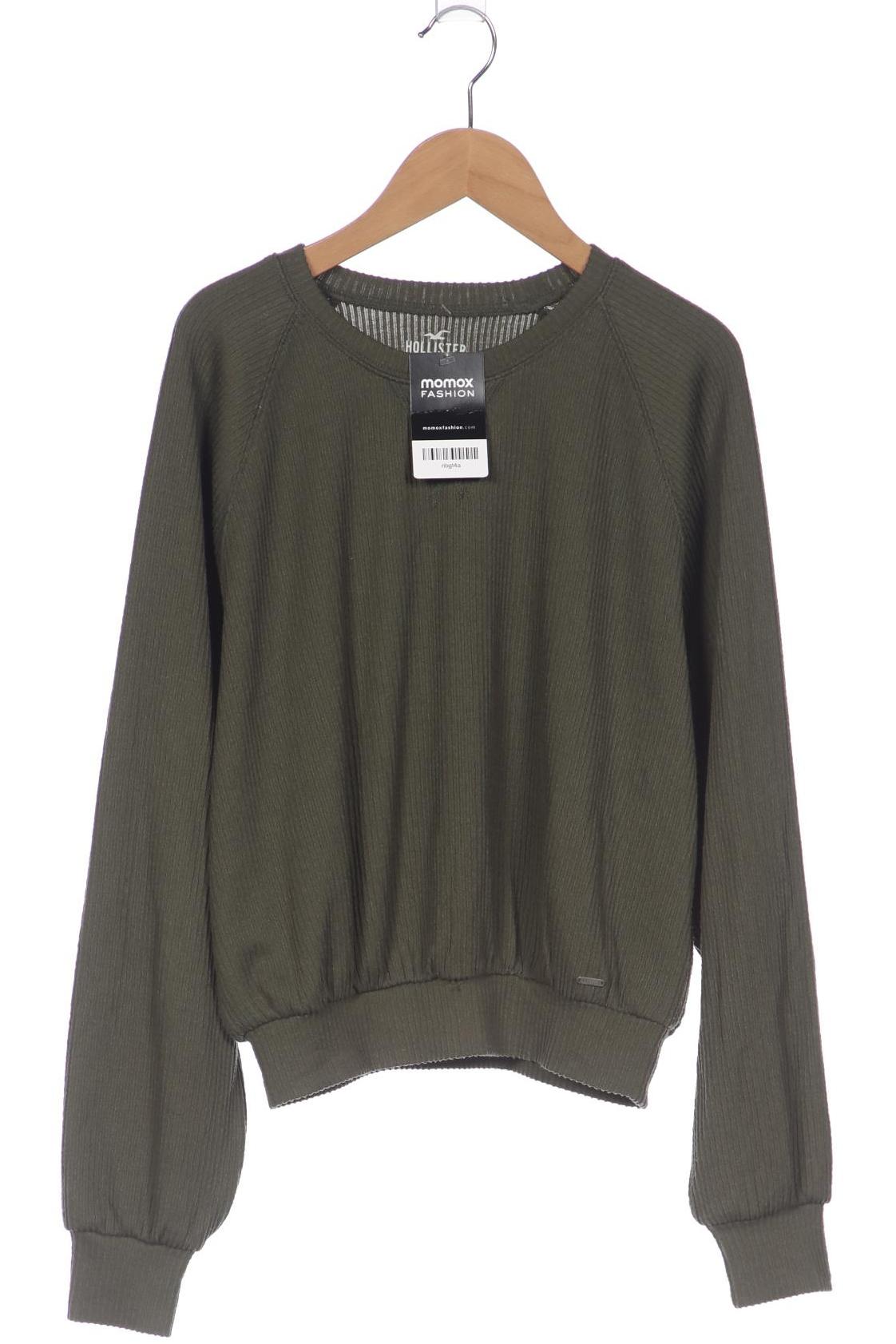 

Hollister Damen Langarmshirt, grün, Gr. 36