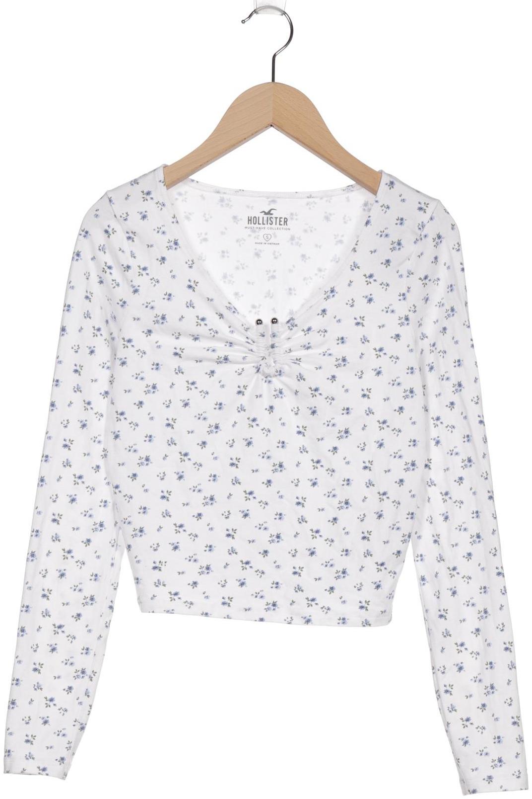 

Hollister Damen Langarmshirt, weiß