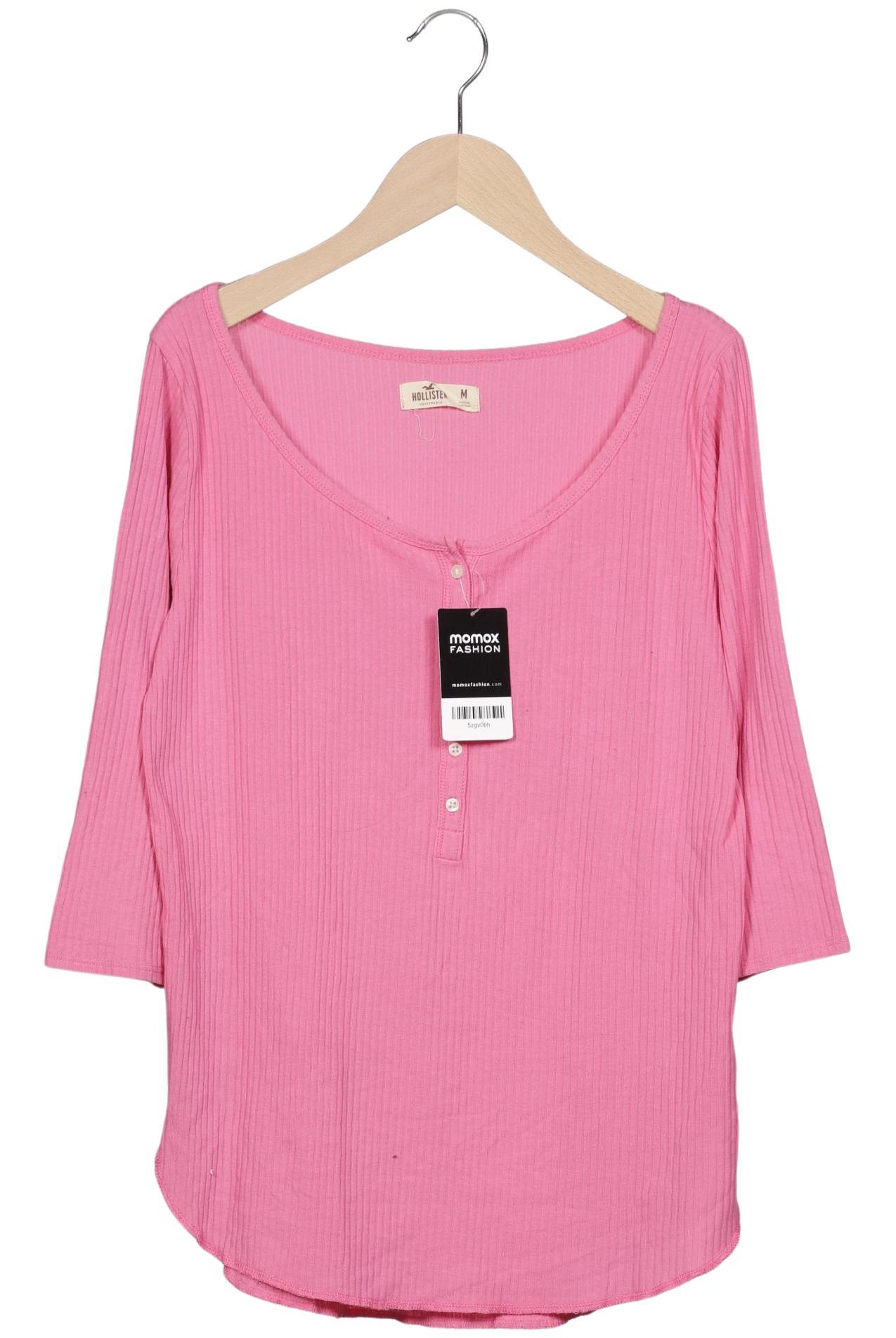 

Hollister Damen Langarmshirt, pink, Gr. 38