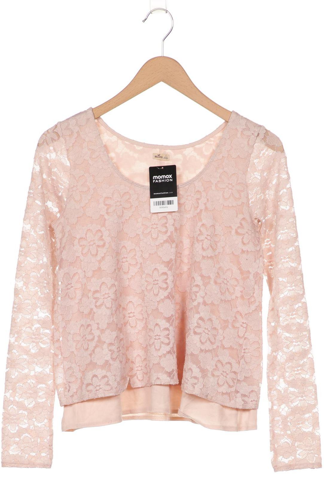 

Hollister Damen Langarmshirt, cremeweiß