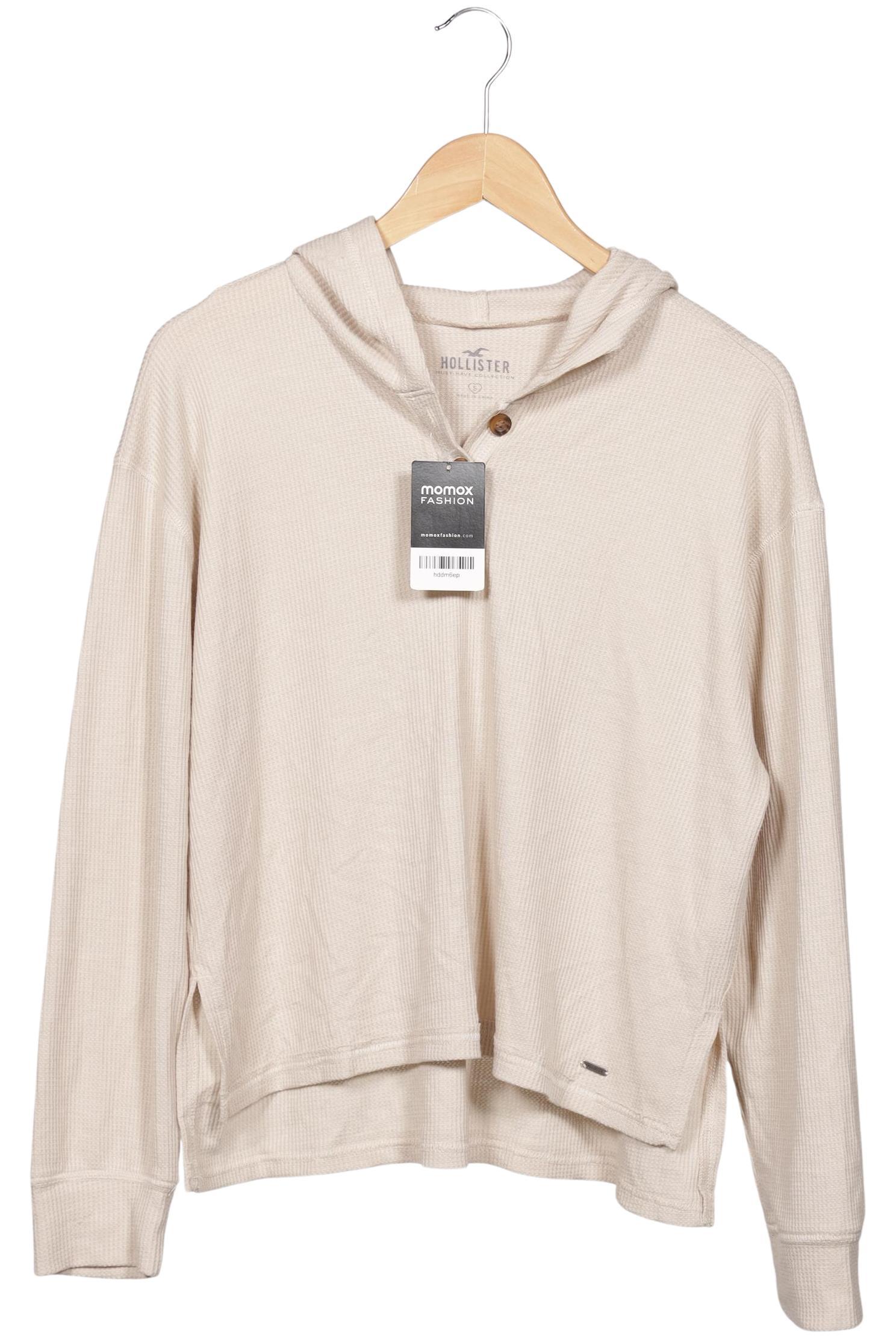 

Hollister Damen Langarmshirt, beige, Gr. 36