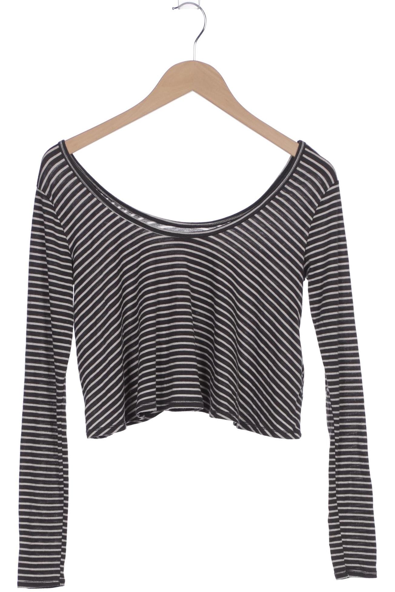 

Hollister Damen Langarmshirt, grau, Gr. 34