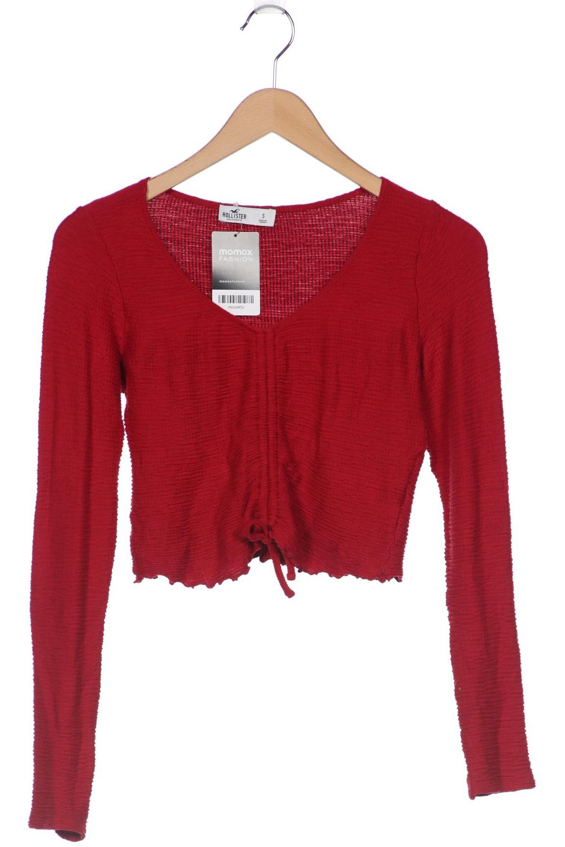 

Hollister Damen Langarmshirt, rot