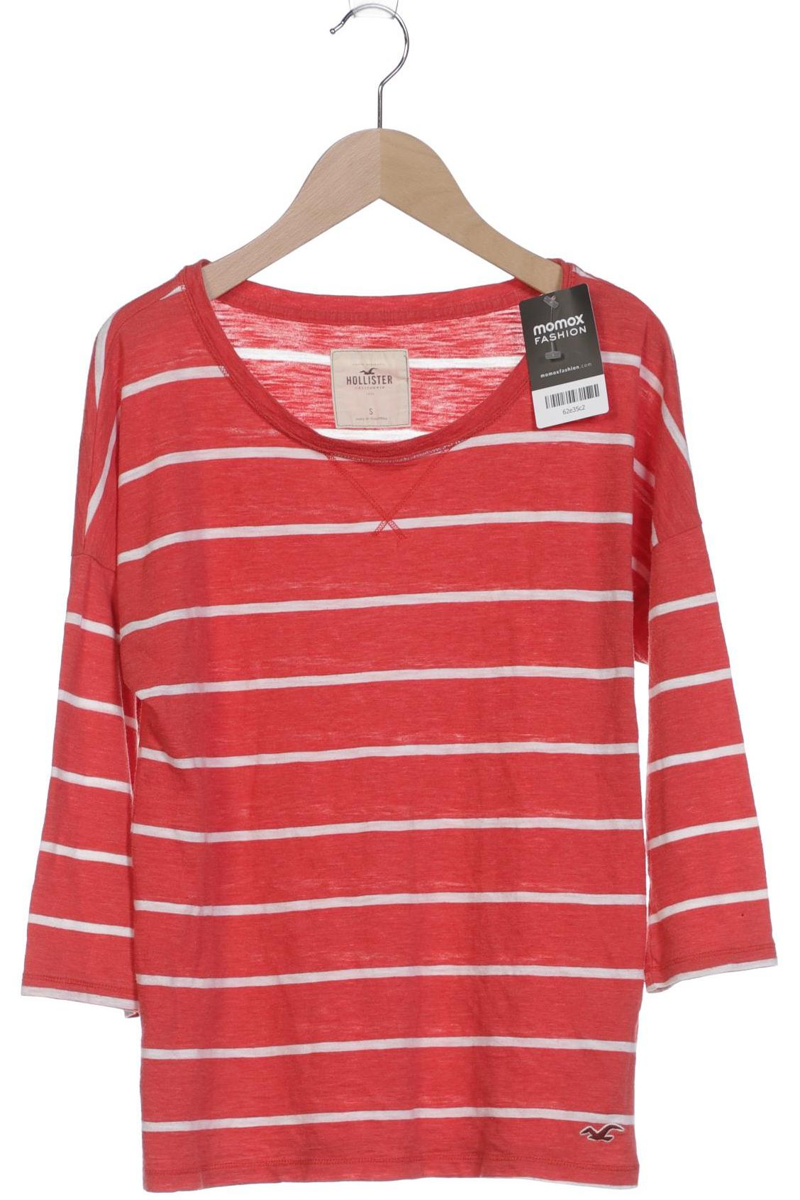 

Hollister Damen Langarmshirt, rot, Gr. 36