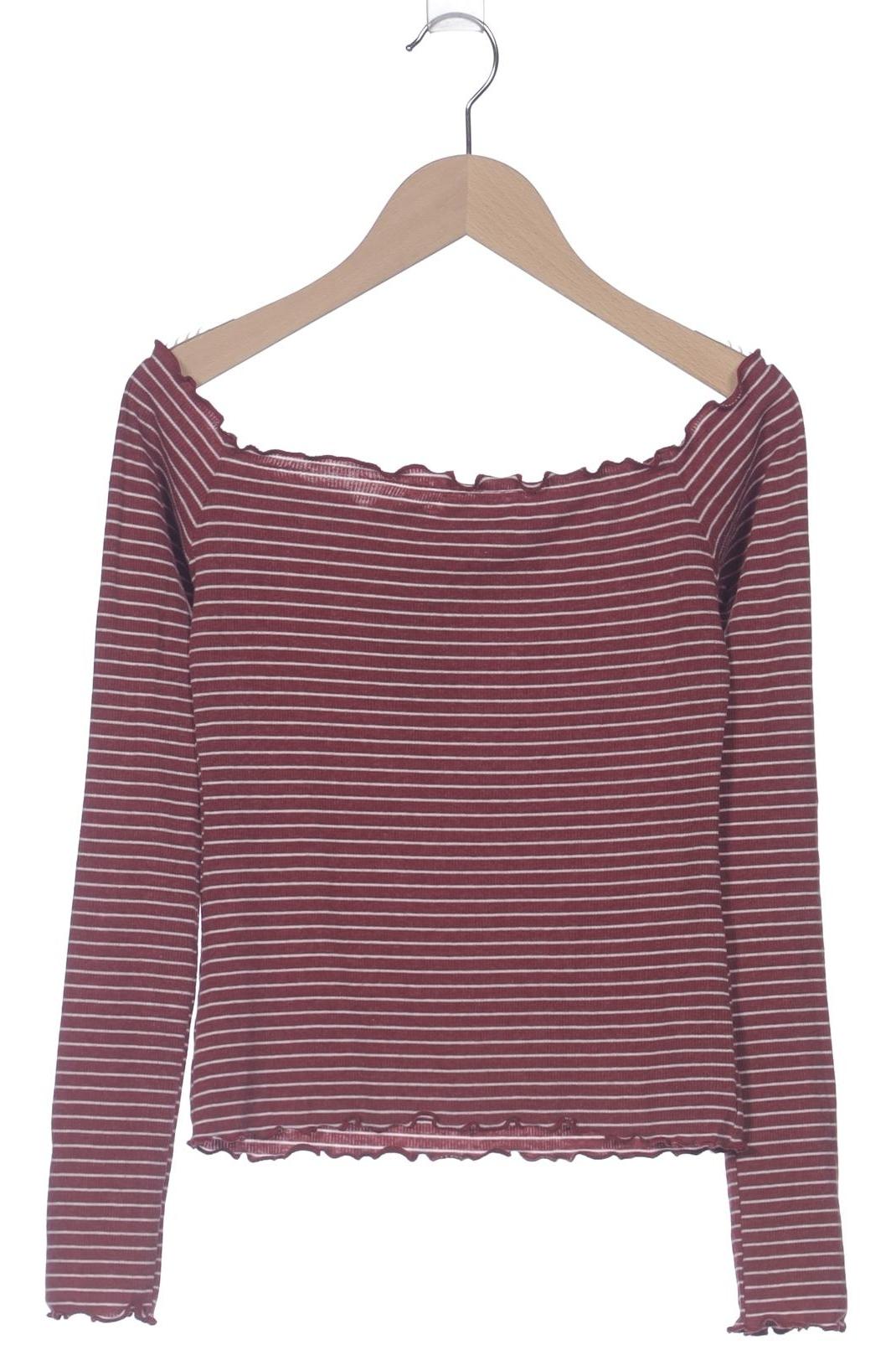 

Hollister Damen Langarmshirt, bordeaux, Gr. 38