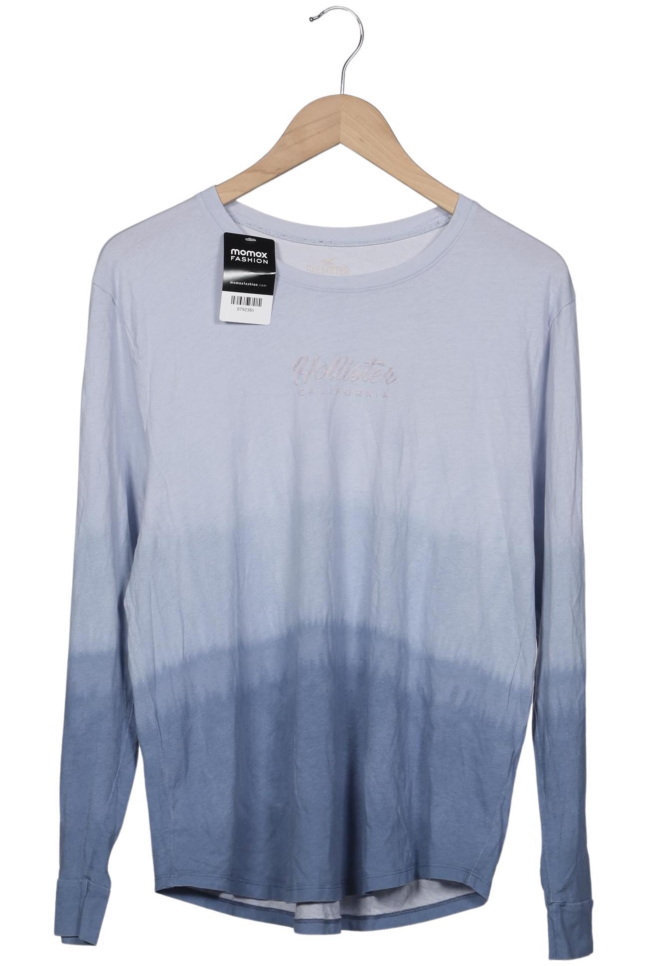 

Hollister Damen Langarmshirt, hellblau, Gr. 42