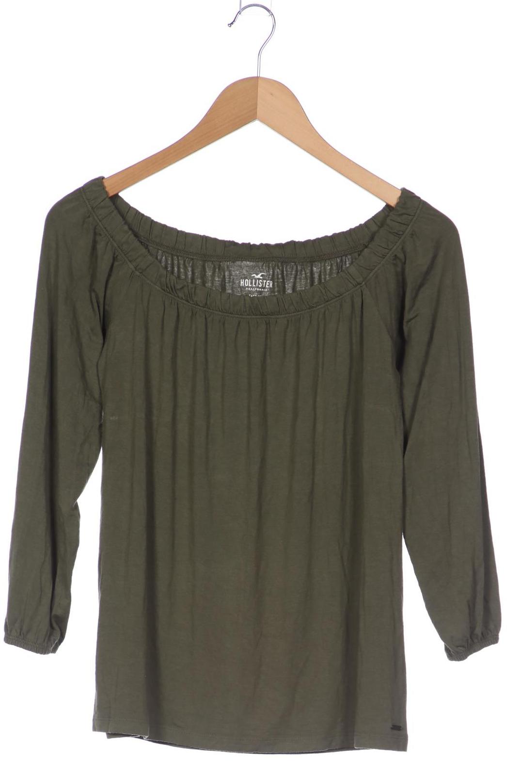

Hollister Damen Langarmshirt, grün, Gr. 38