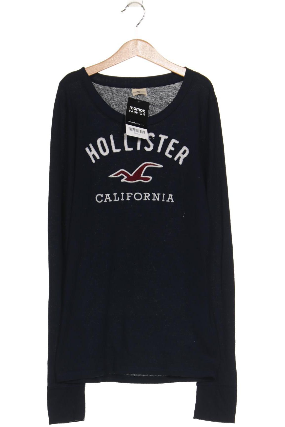 

Hollister Damen Langarmshirt, marineblau, Gr. 36