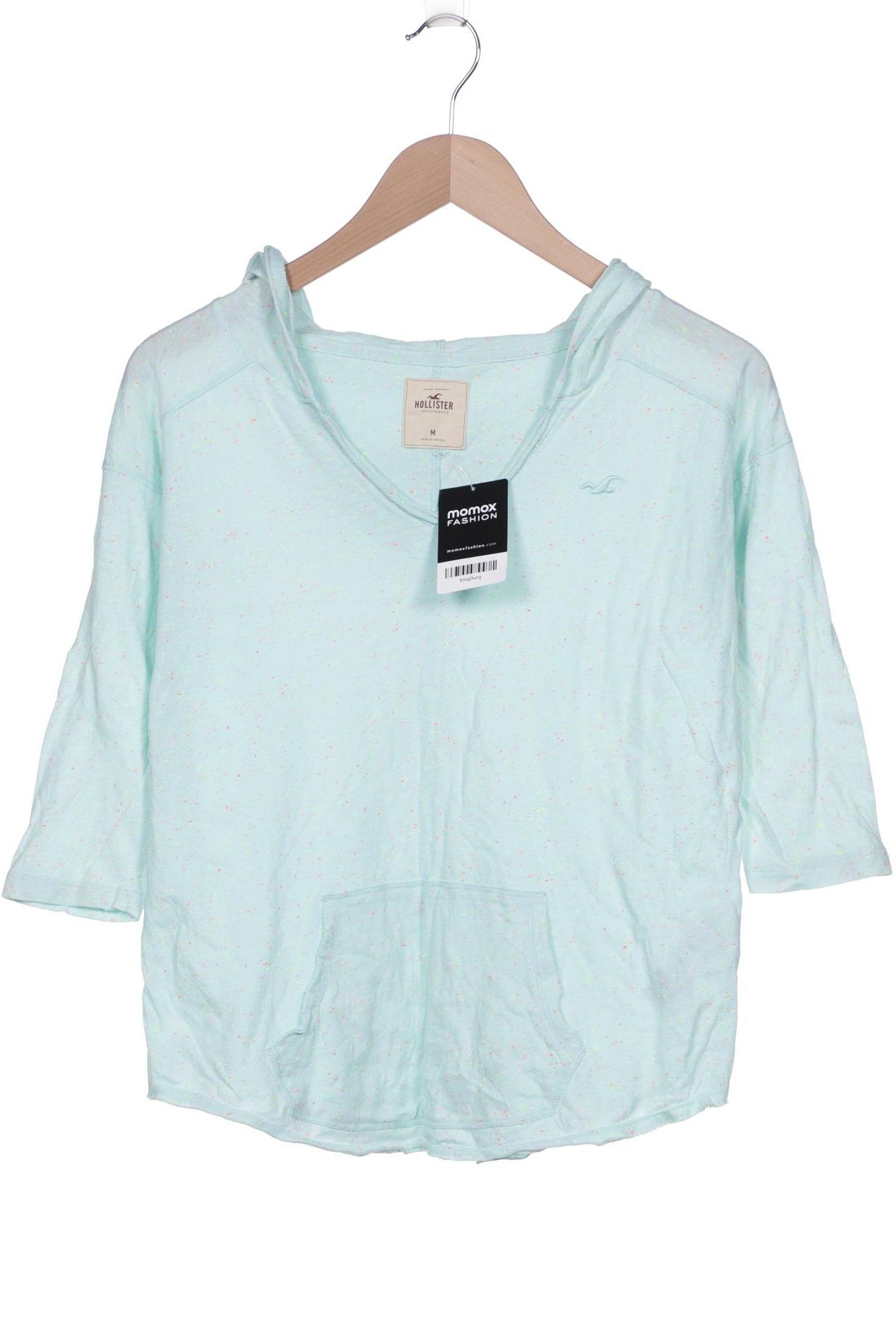 

Hollister Damen Langarmshirt, türkis, Gr. 38