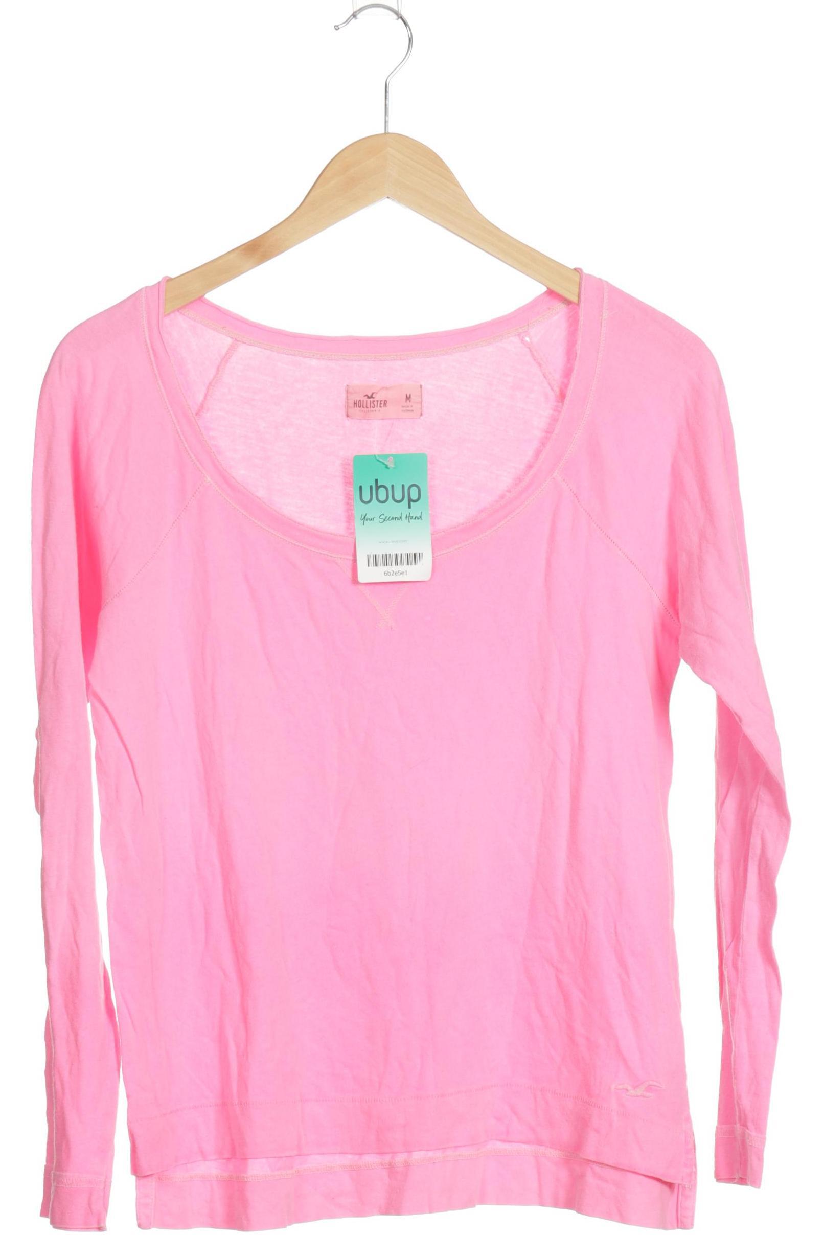 

Hollister Damen Langarmshirt, pink, Gr.