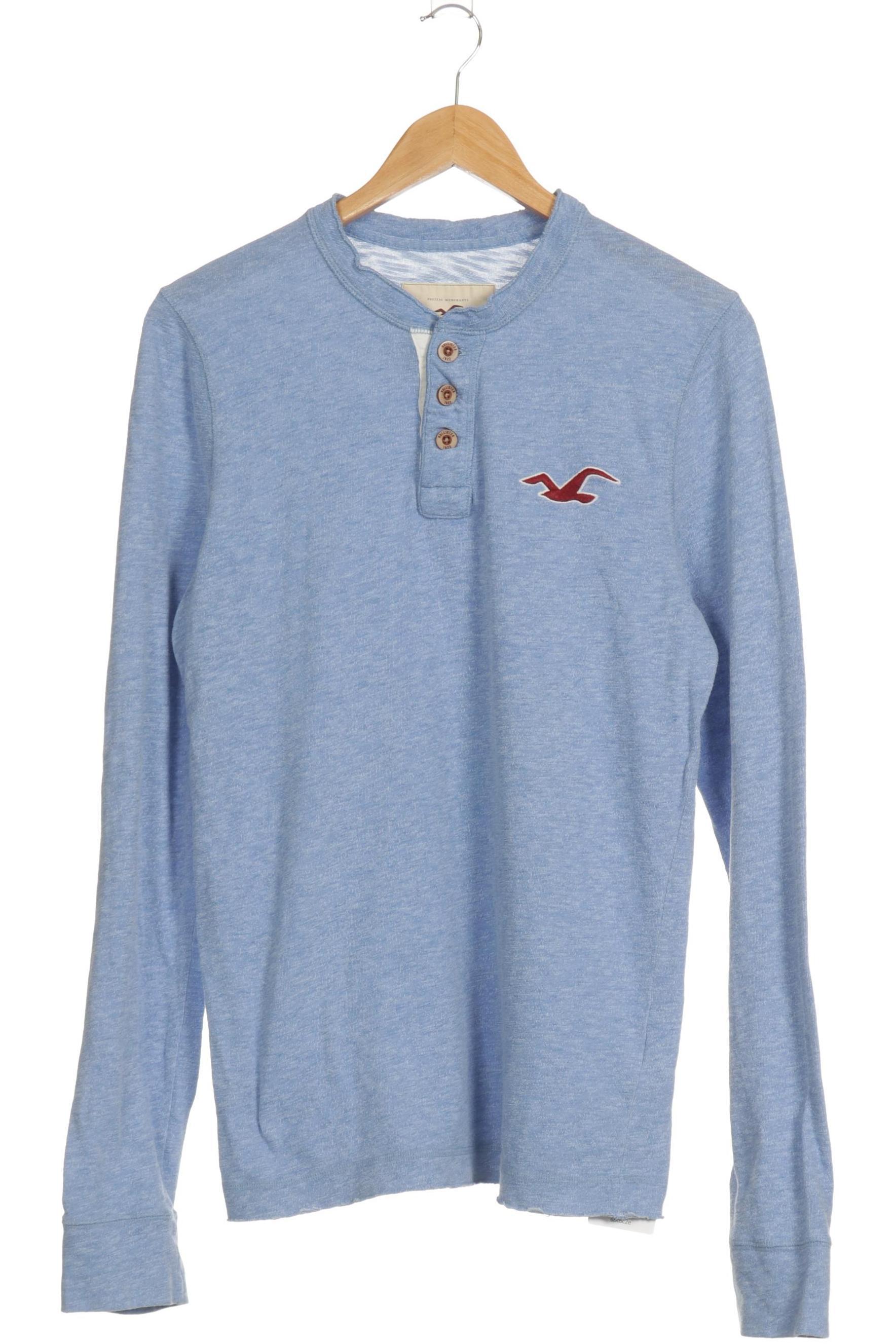 

Hollister Damen Langarmshirt, blau, Gr.