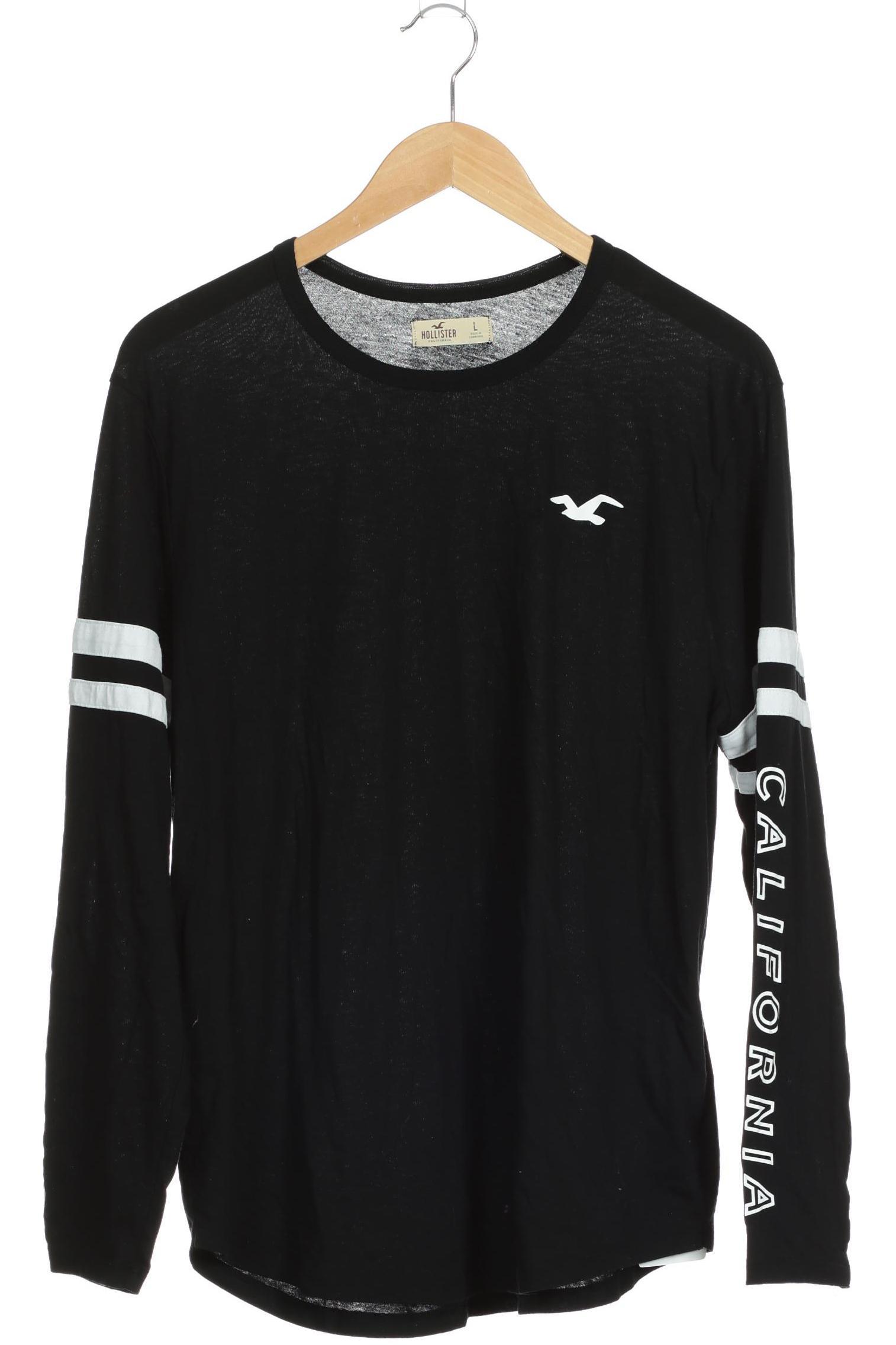 

Hollister Damen Langarmshirt, schwarz, Gr.