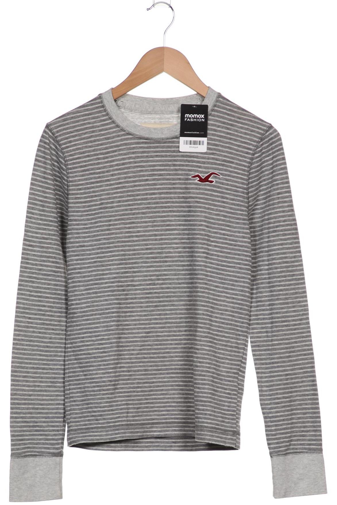 

Hollister Damen Langarmshirt, grau