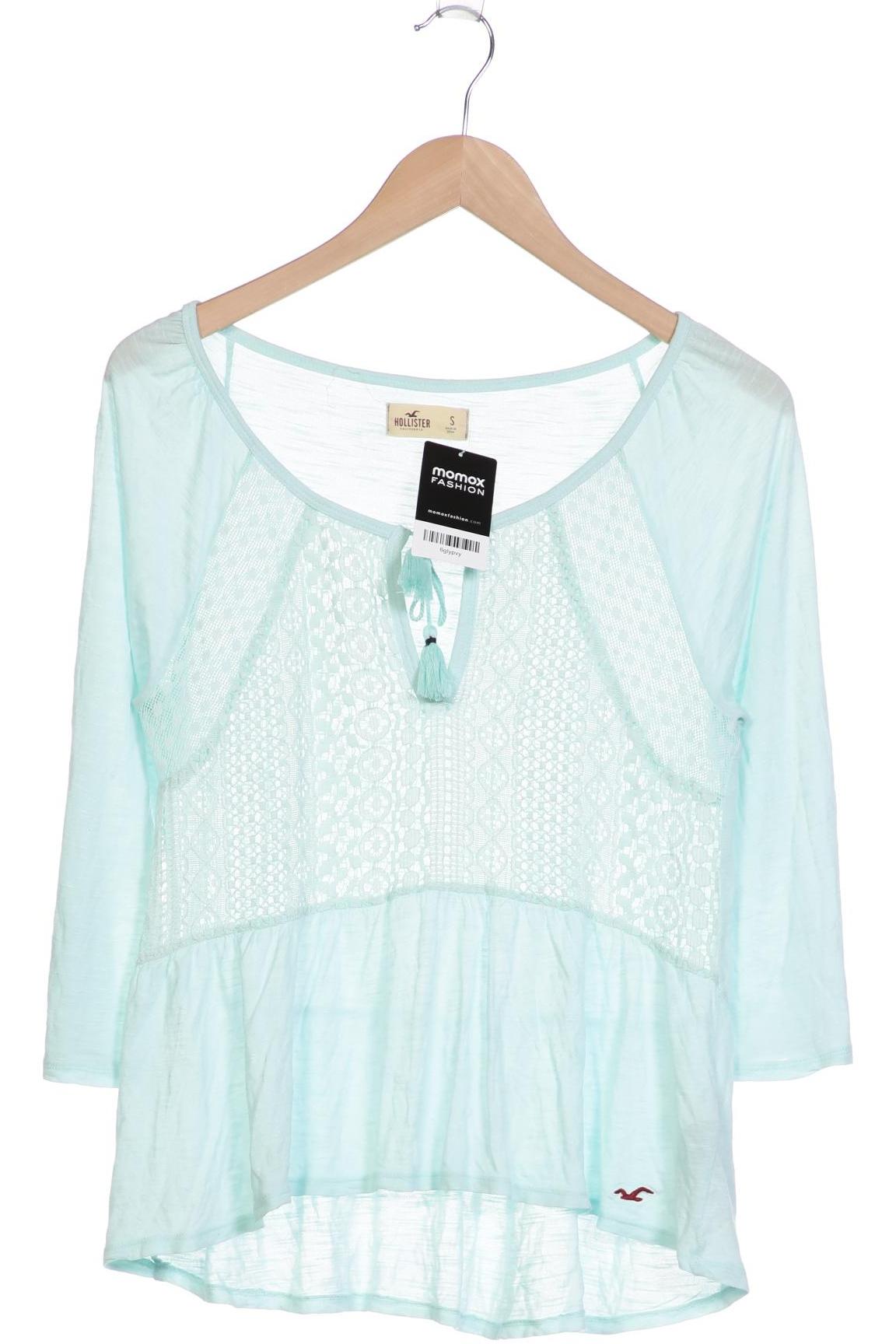 

Hollister Damen Langarmshirt, hellgrün, Gr. 36