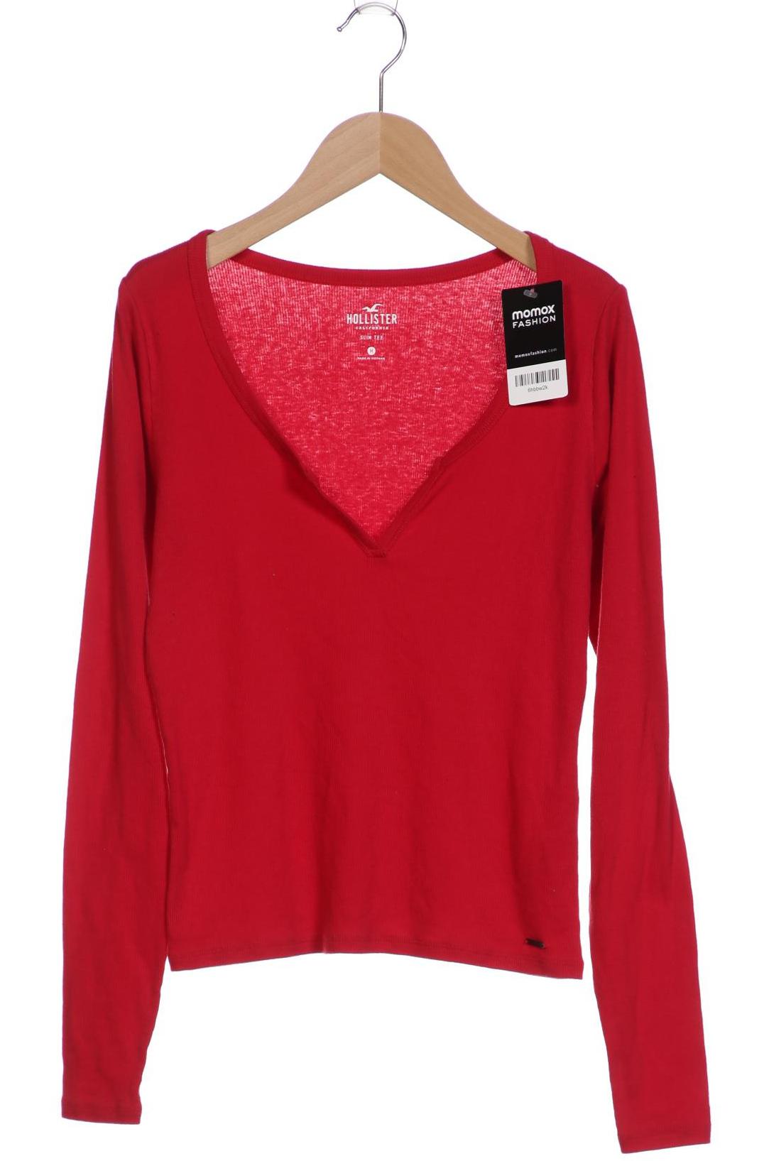 

Hollister Damen Langarmshirt, rot