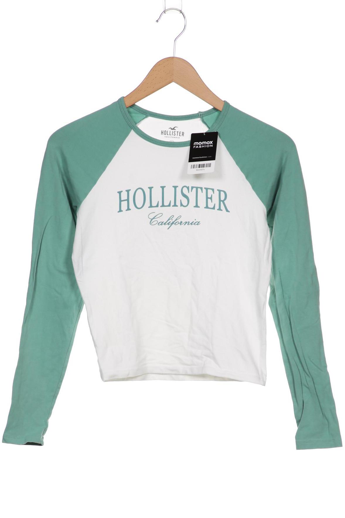 

Hollister Damen Langarmshirt, weiß