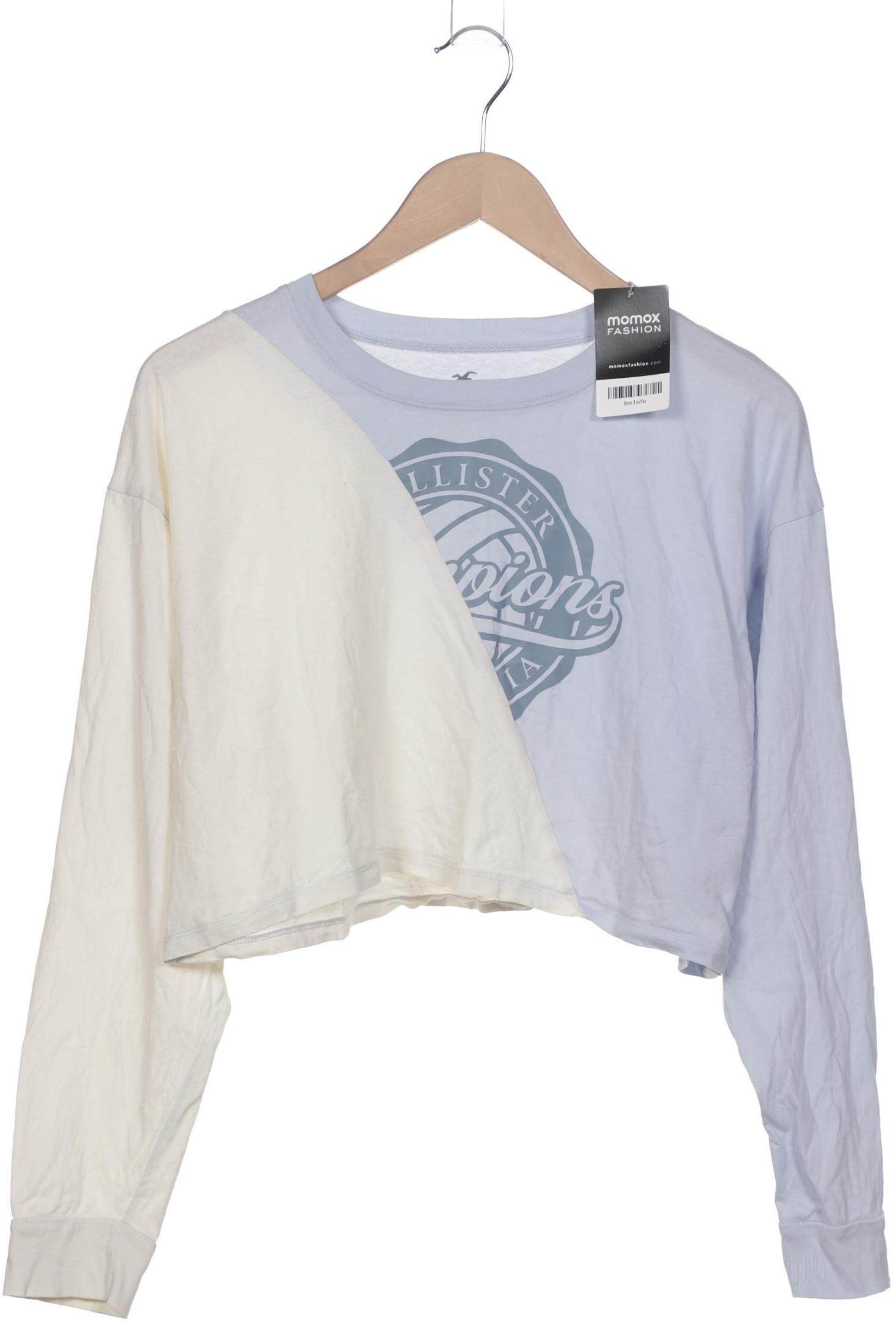 

Hollister Damen Langarmshirt, hellblau, Gr. 38