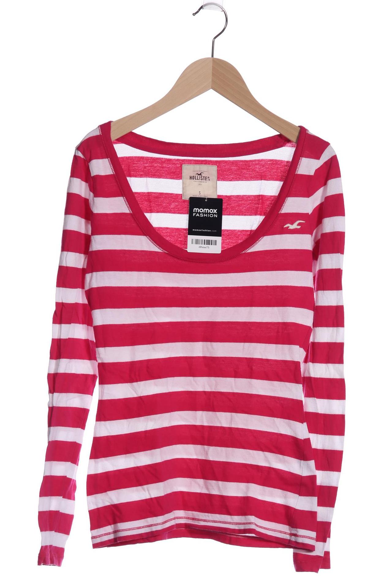 

Hollister Damen Langarmshirt, pink, Gr. 36
