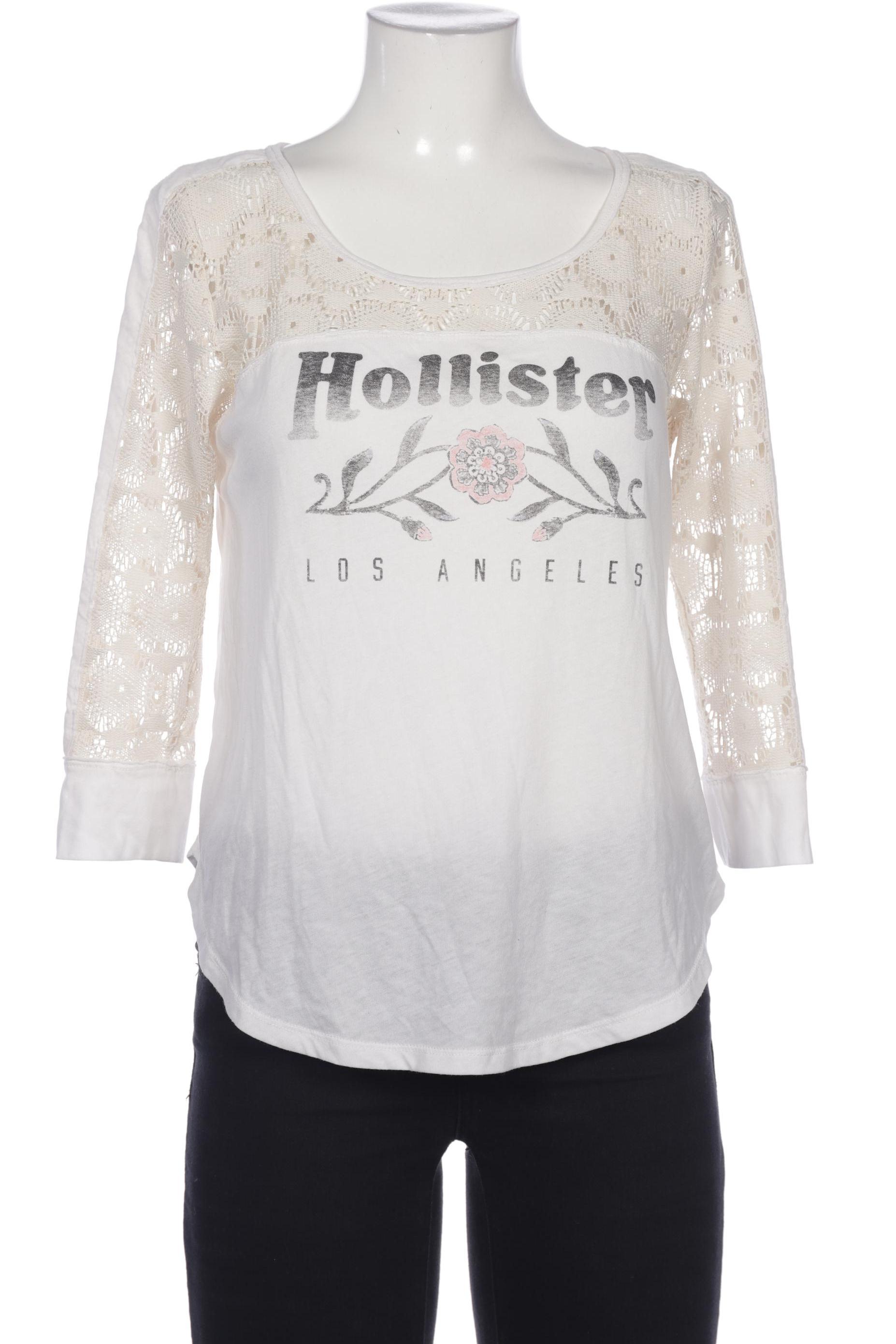 

Hollister Damen Langarmshirt, weiß