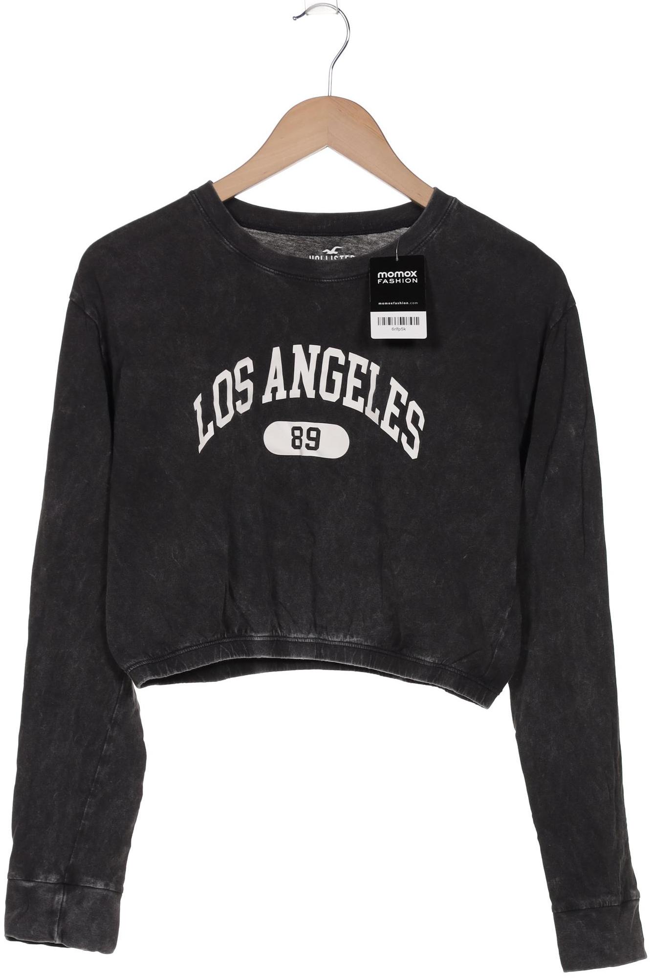 

Hollister Damen Langarmshirt, grau, Gr. 36