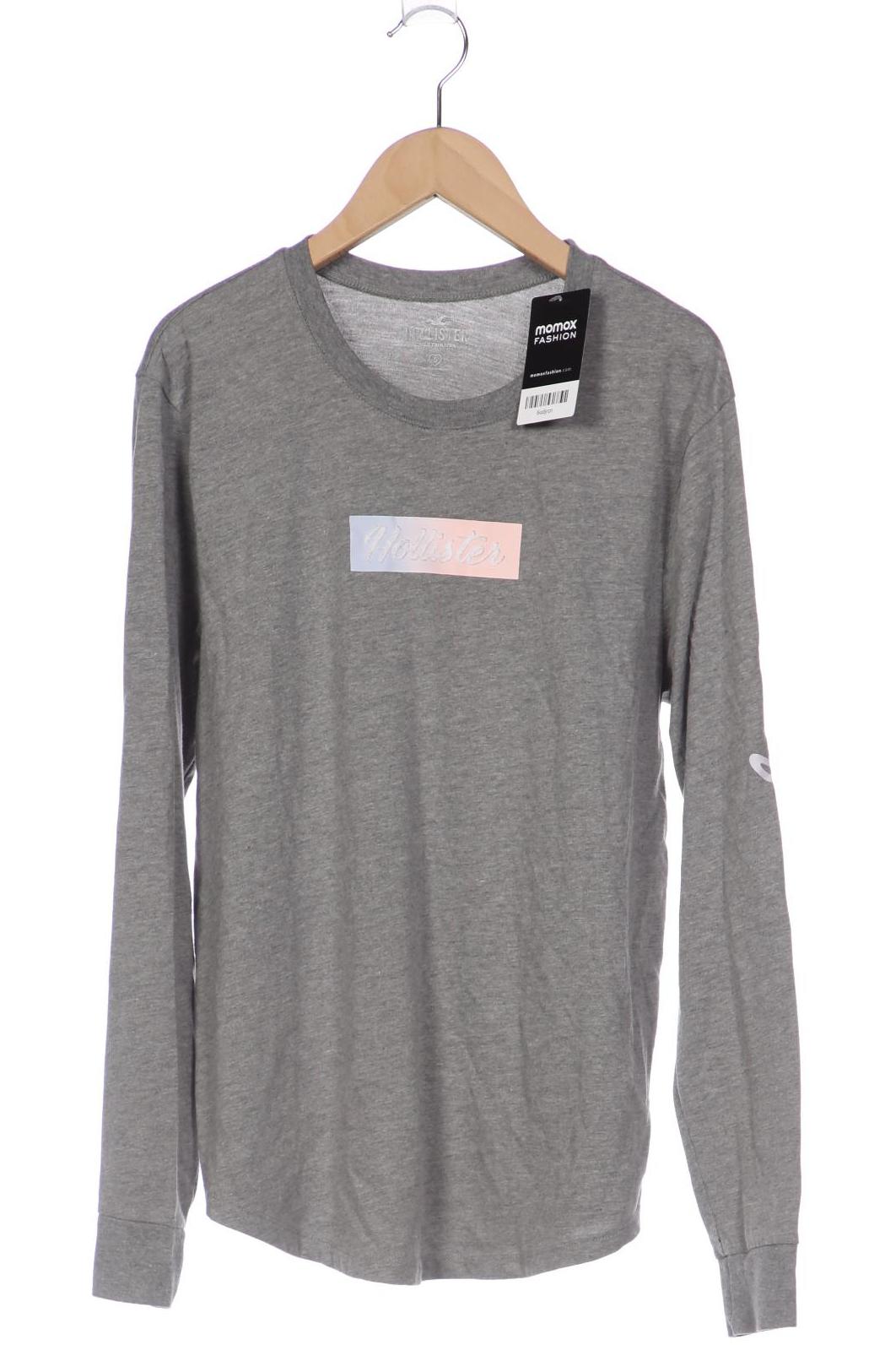 

Hollister Damen Langarmshirt, grau