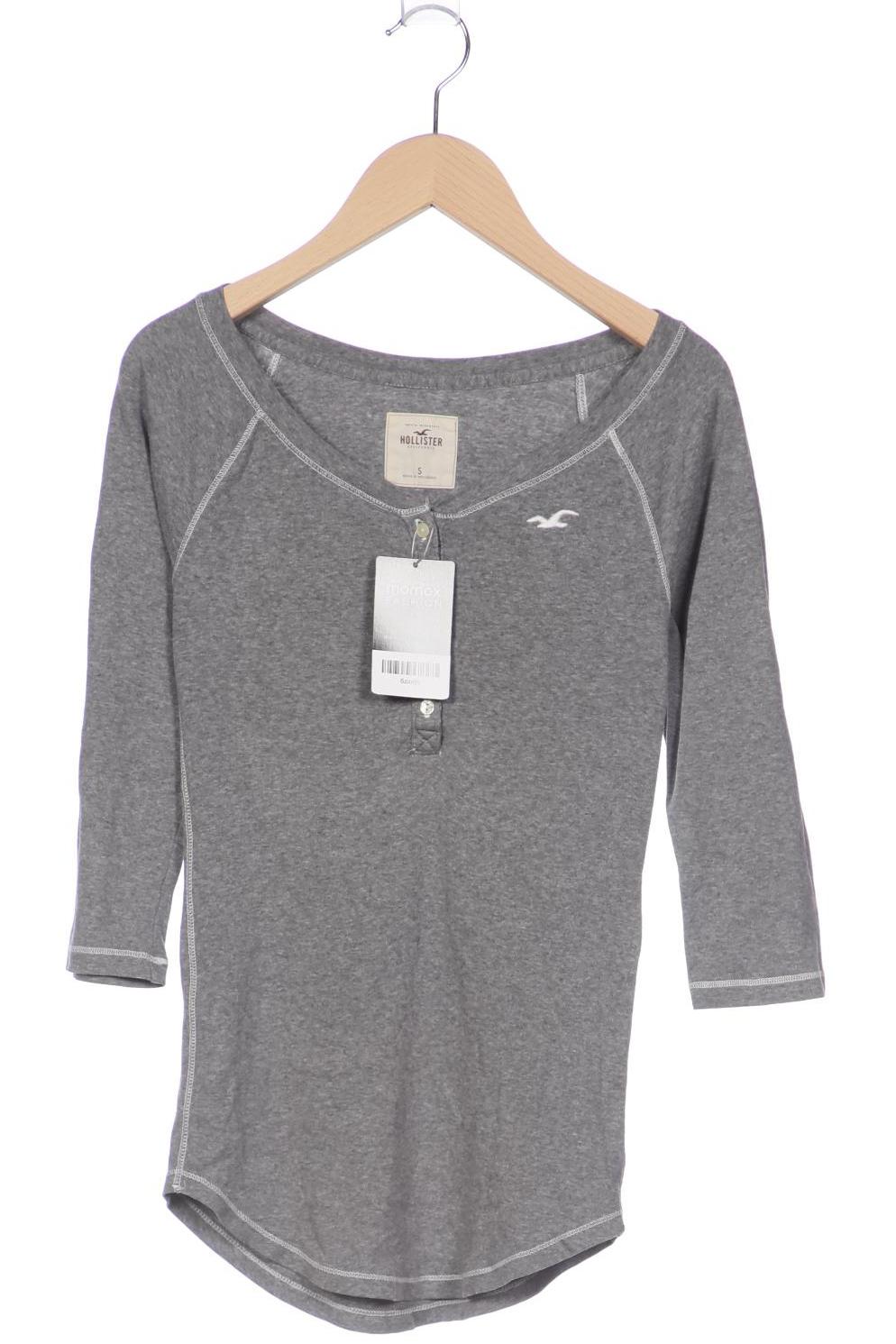 

Hollister Damen Langarmshirt, grau