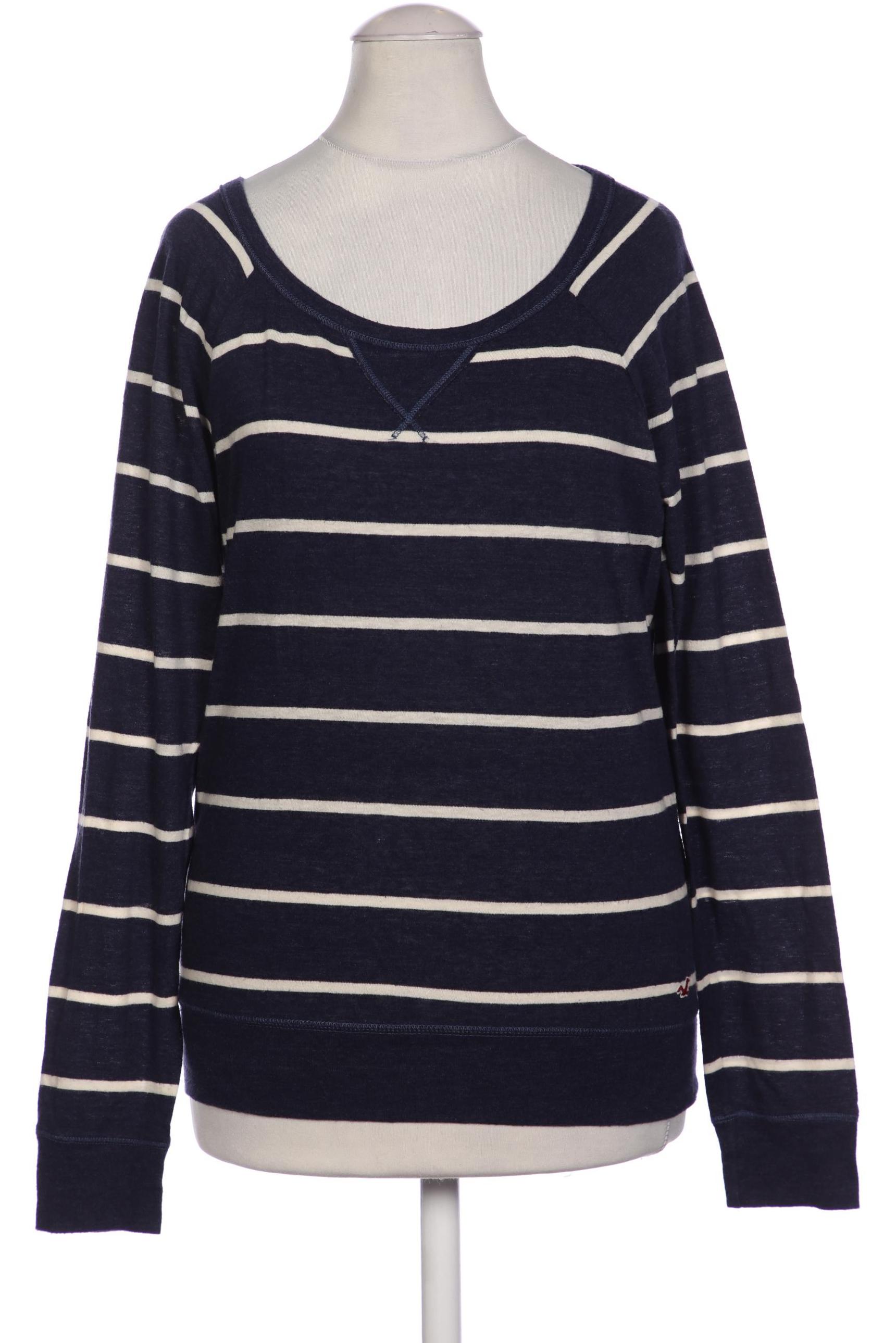 

Hollister Damen Langarmshirt, marineblau, Gr. 34