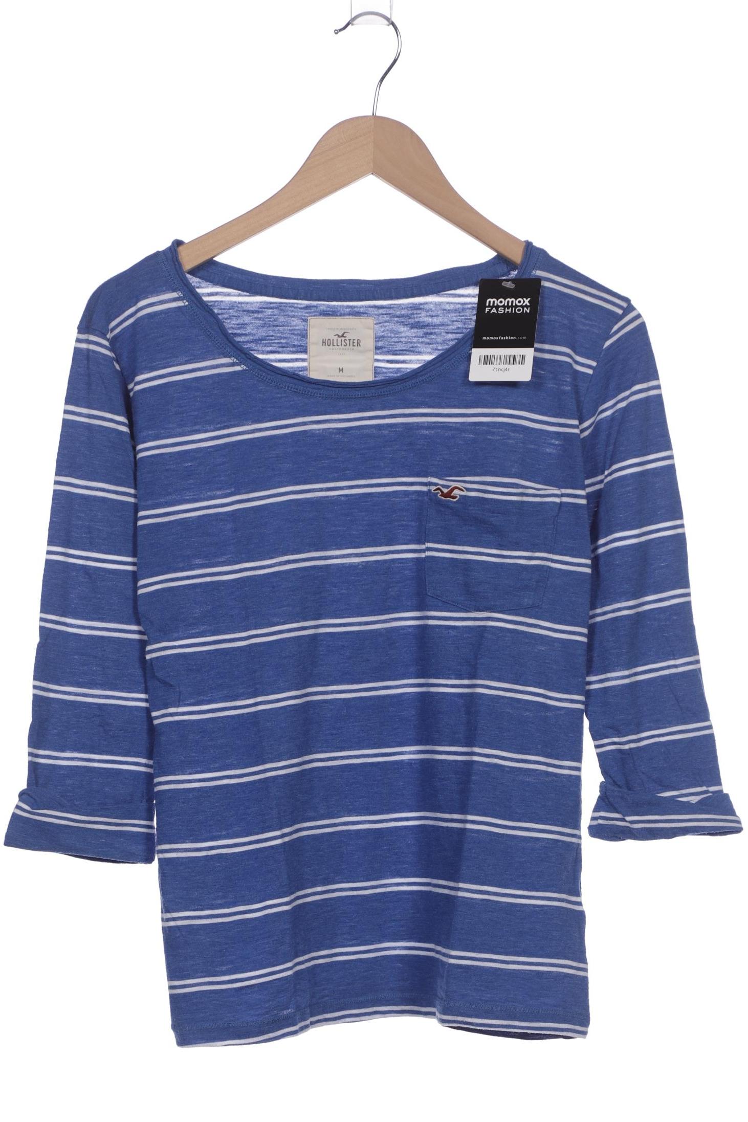 

Hollister Damen Langarmshirt, blau, Gr. 38