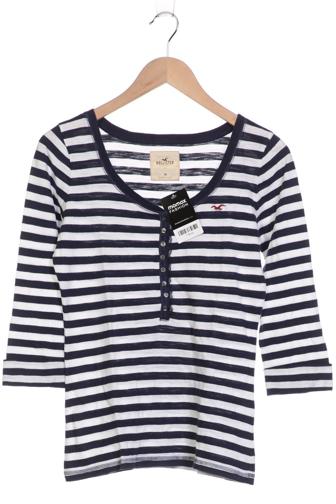 

Hollister Damen Langarmshirt, marineblau, Gr. 38