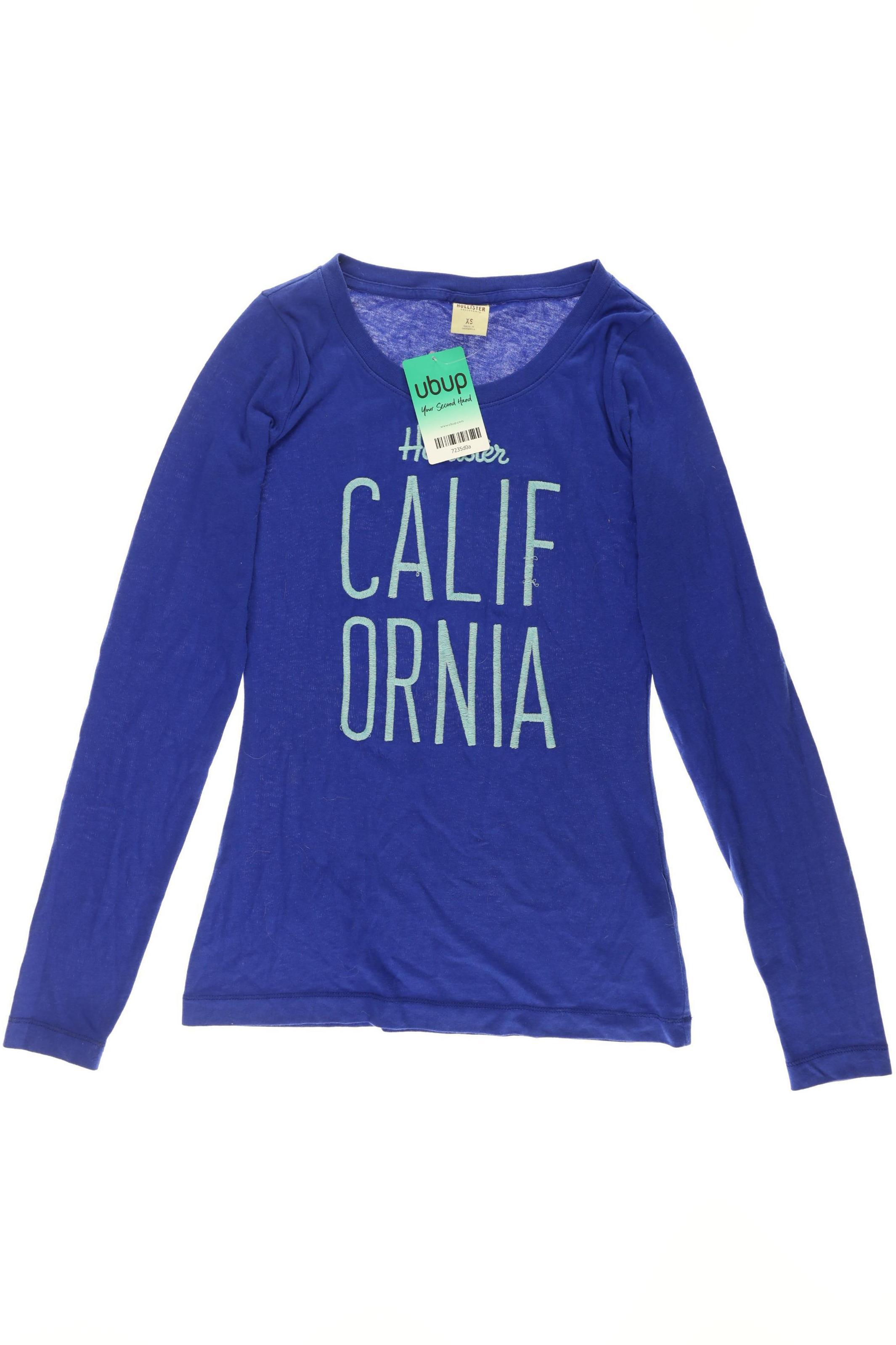 

Hollister Damen Langarmshirt, blau, Gr.