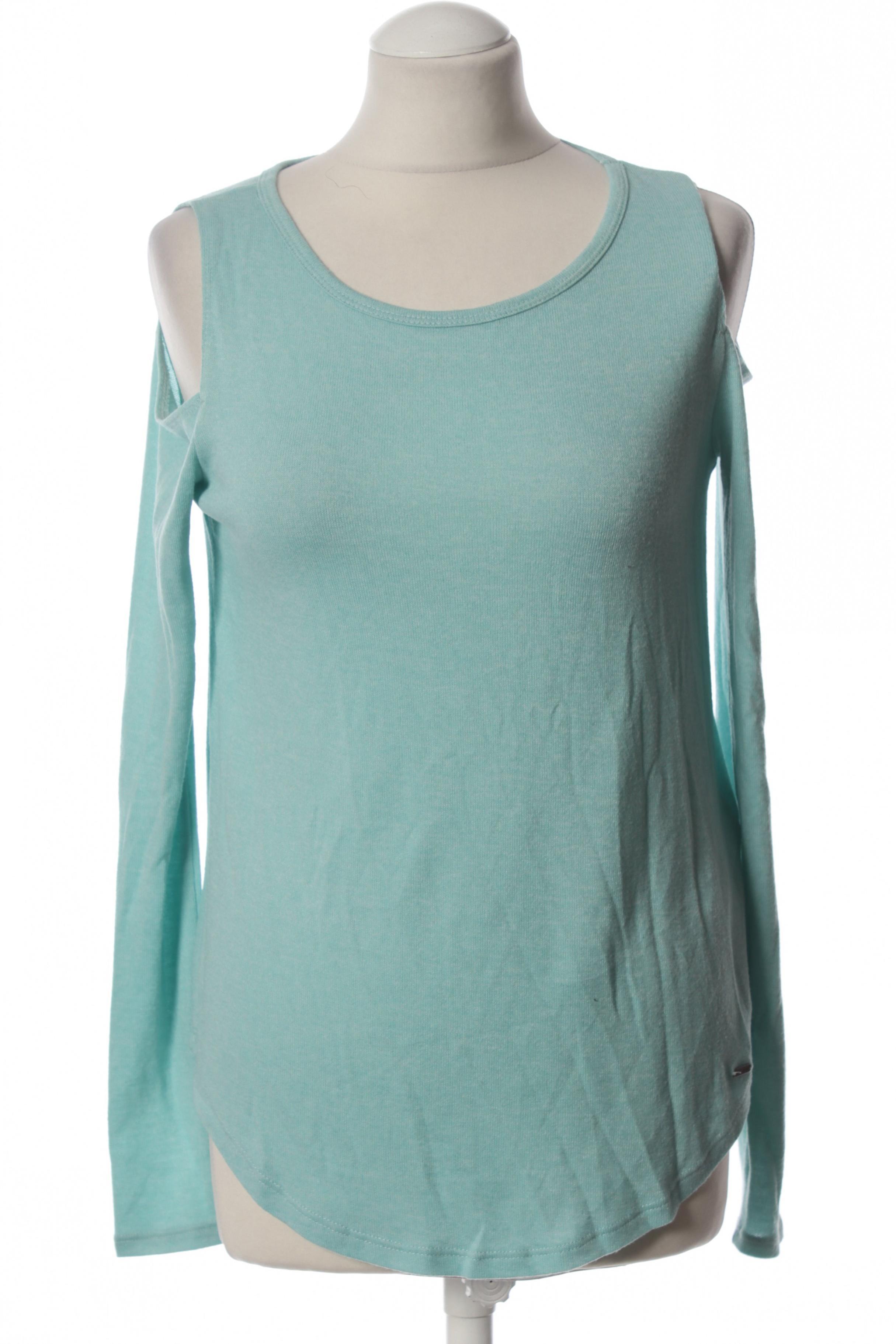 

Hollister Damen Langarmshirt, türkis, Gr.