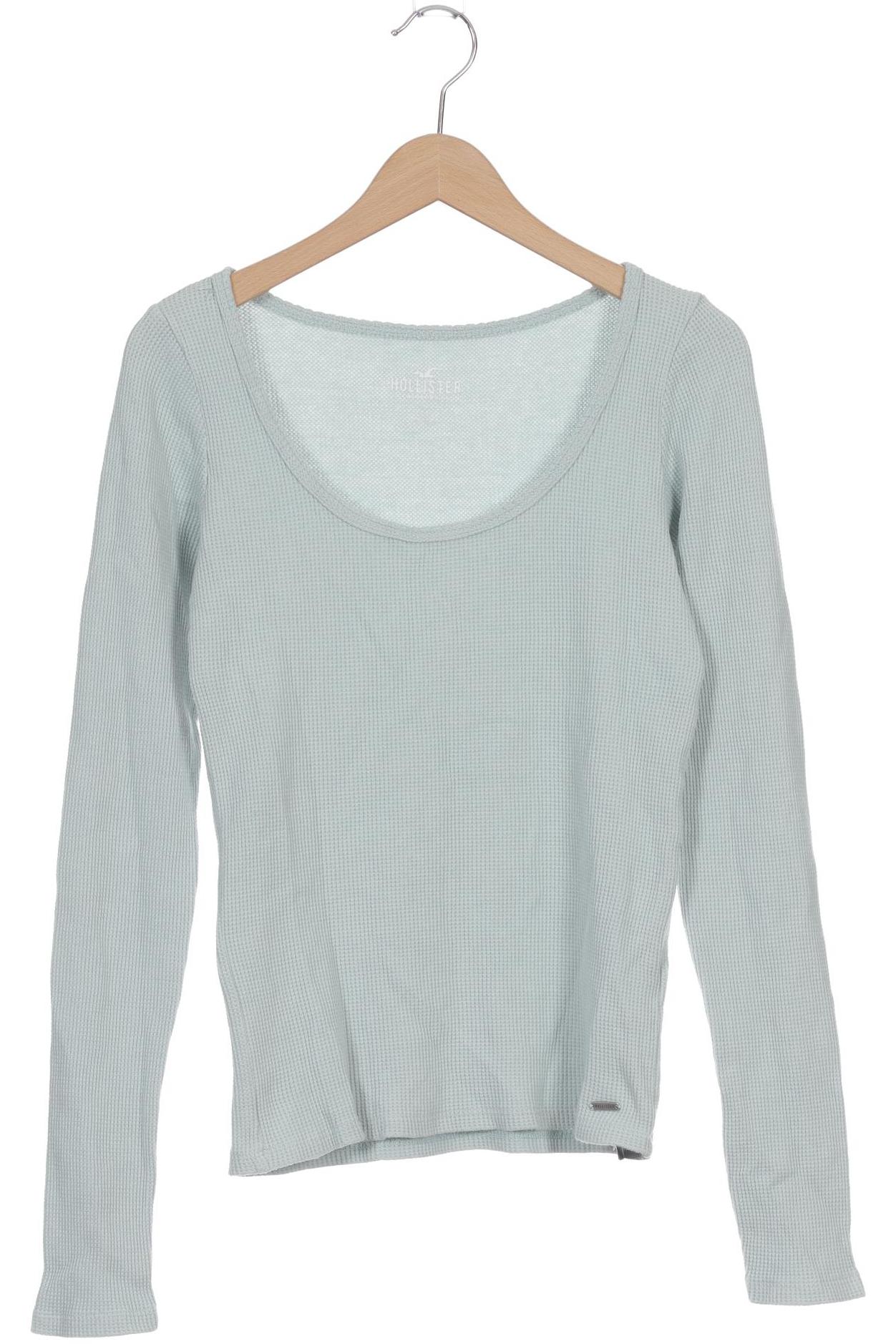 

Hollister Damen Langarmshirt, blau, Gr. 36