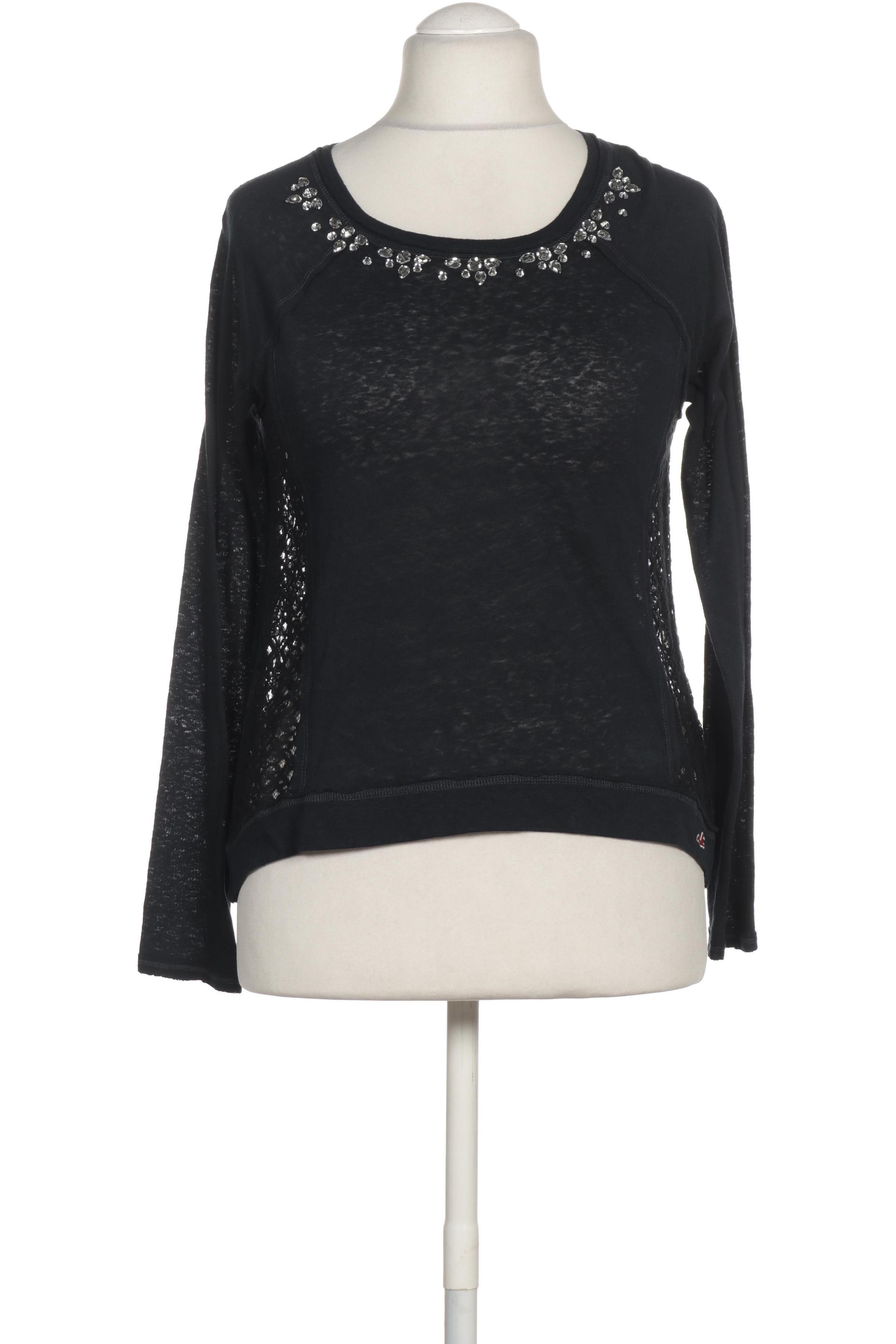 

Hollister Damen Langarmshirt, blau, Gr.