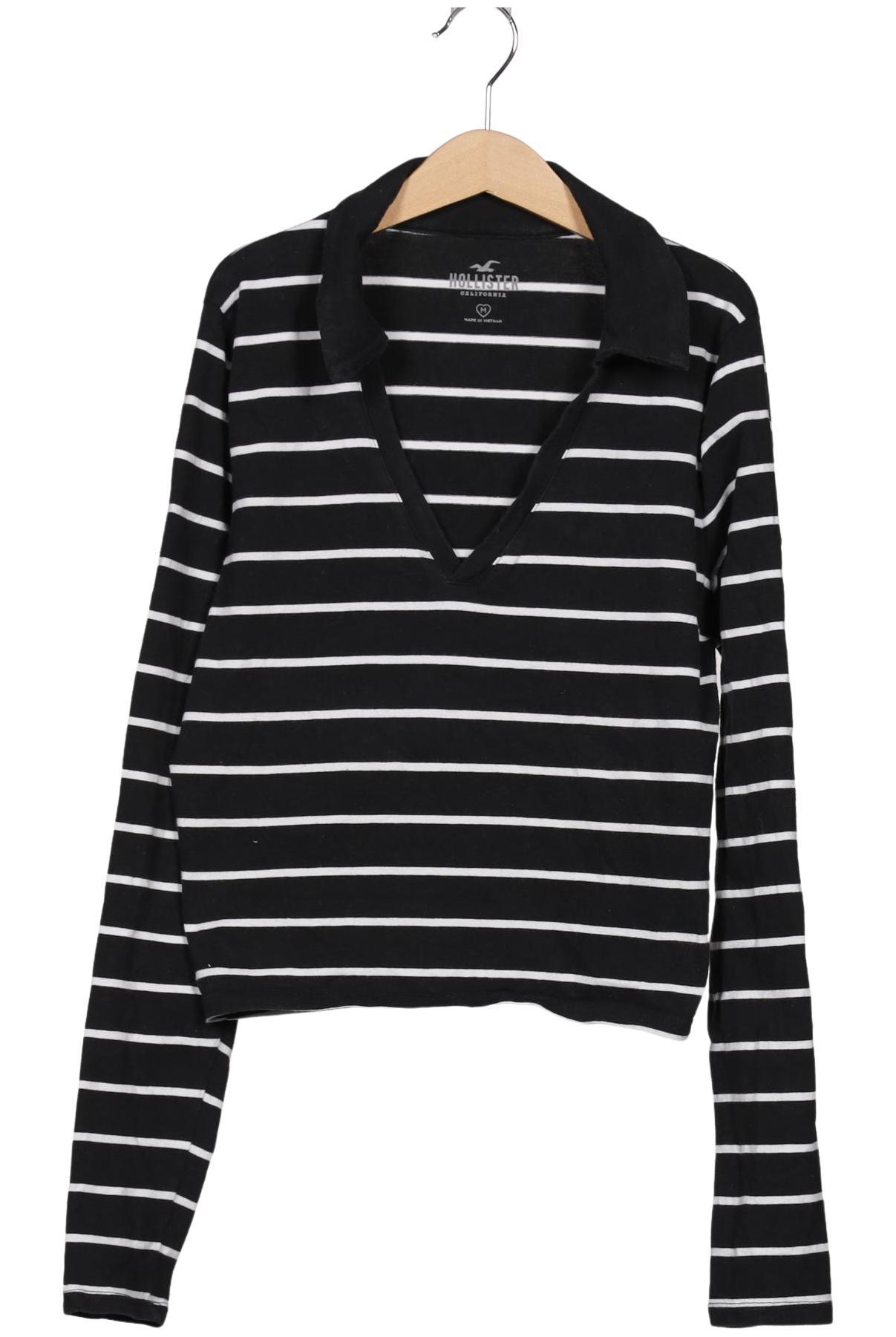 

Hollister Damen Langarmshirt, schwarz, Gr. 38
