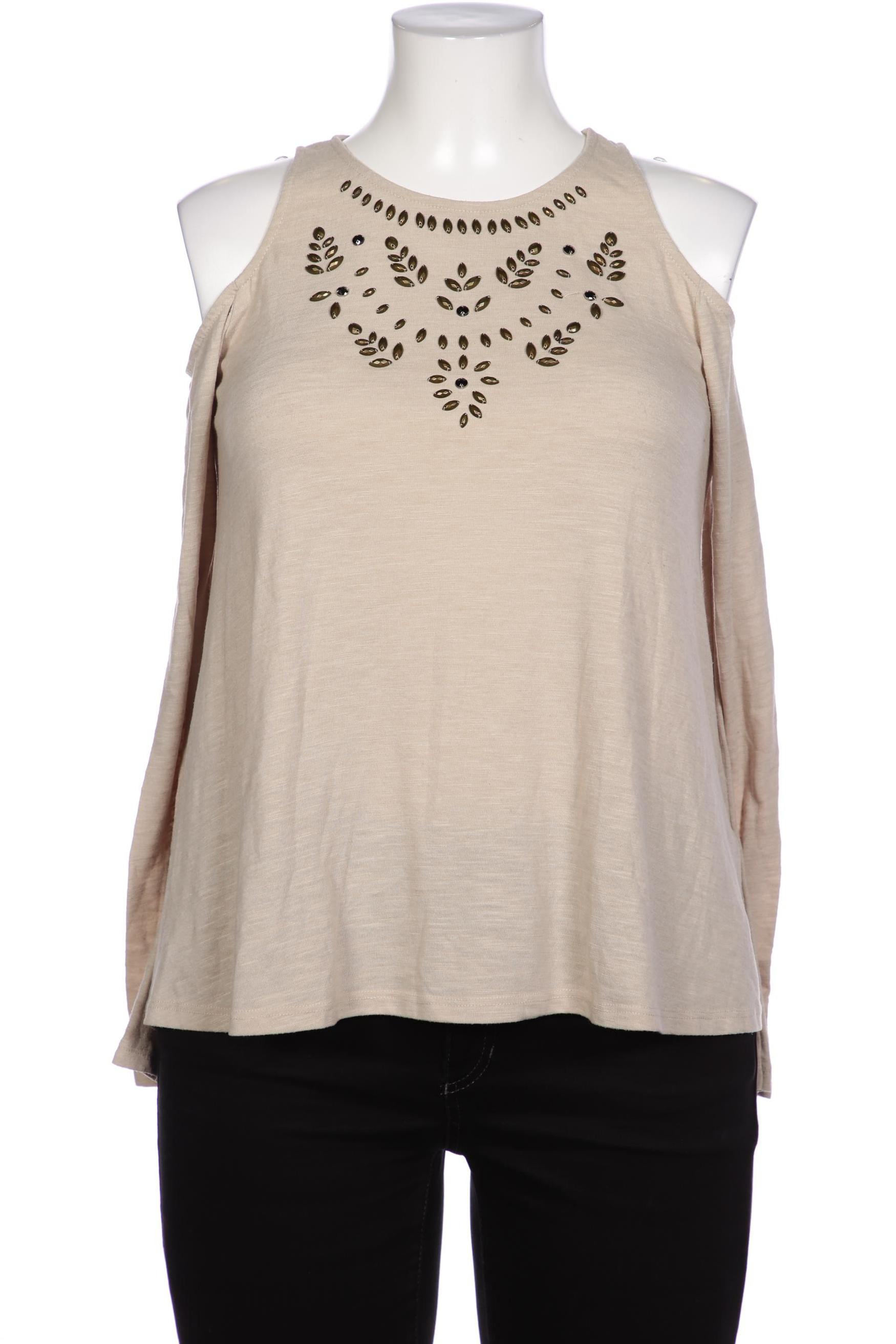 

Hollister Damen Langarmshirt, beige, Gr. 42