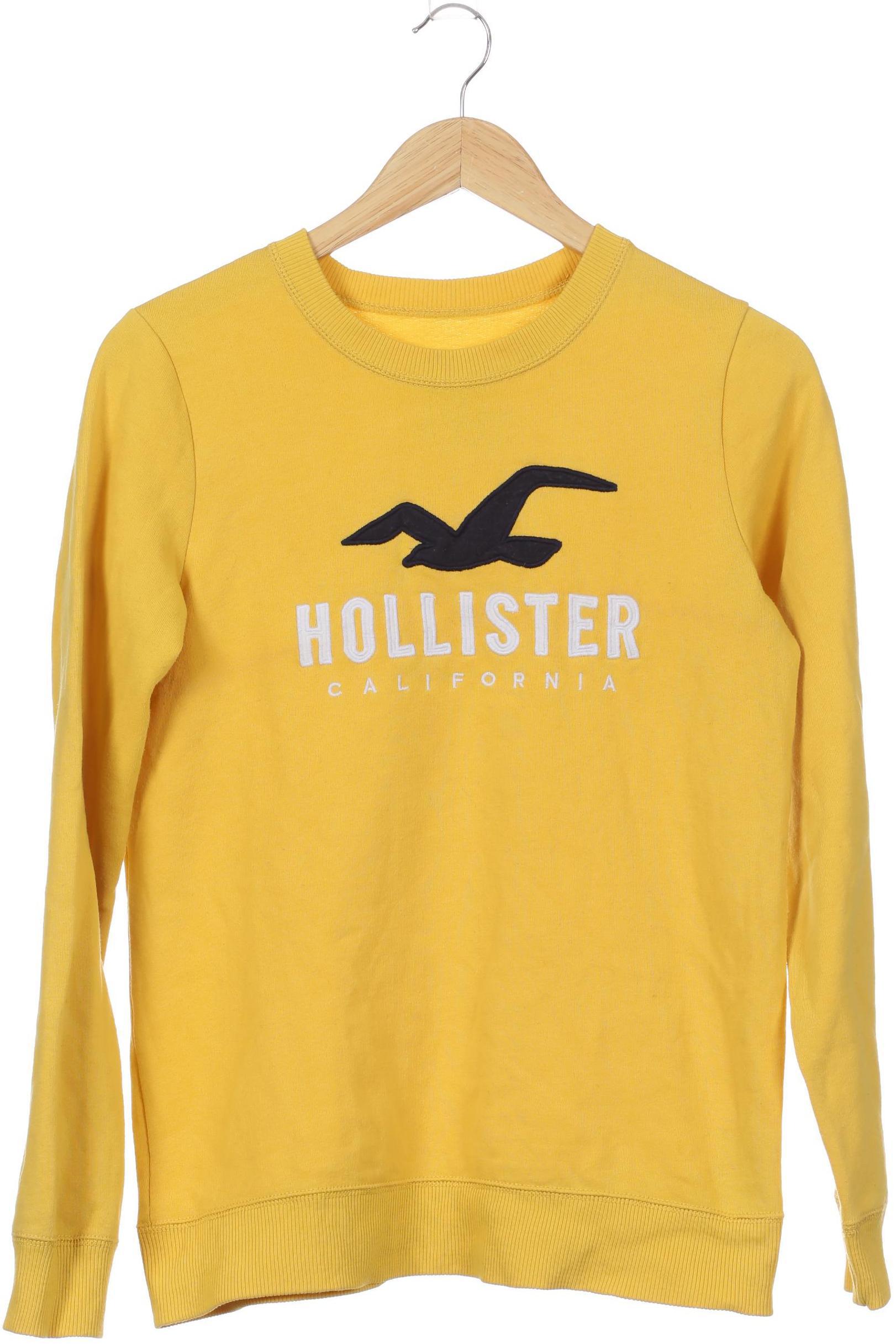 

Hollister Damen Sweatshirt, gelb, Gr.