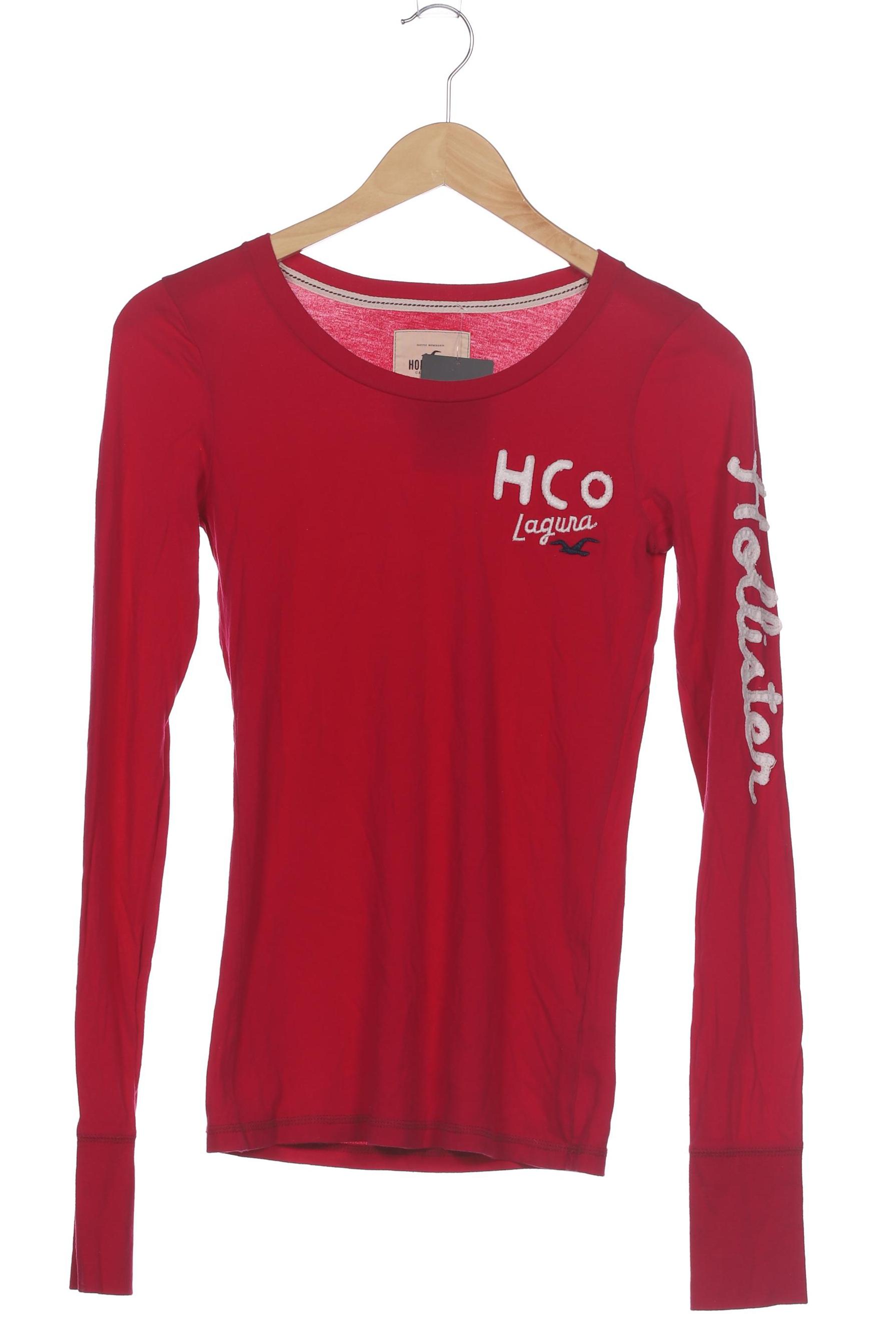 

Hollister Damen Langarmshirt, pink, Gr. 36