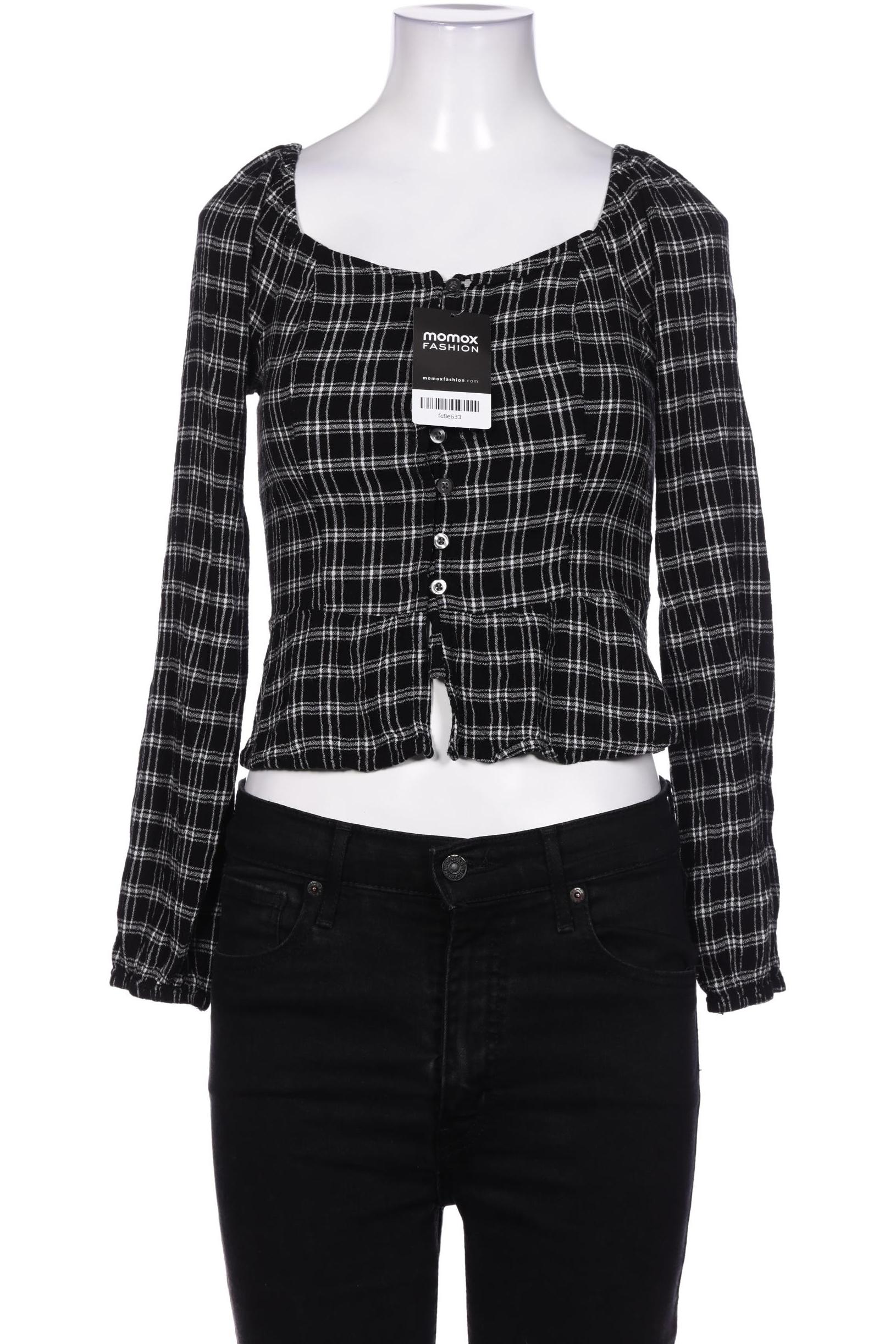 

Hollister Damen Langarmshirt, schwarz, Gr. 38