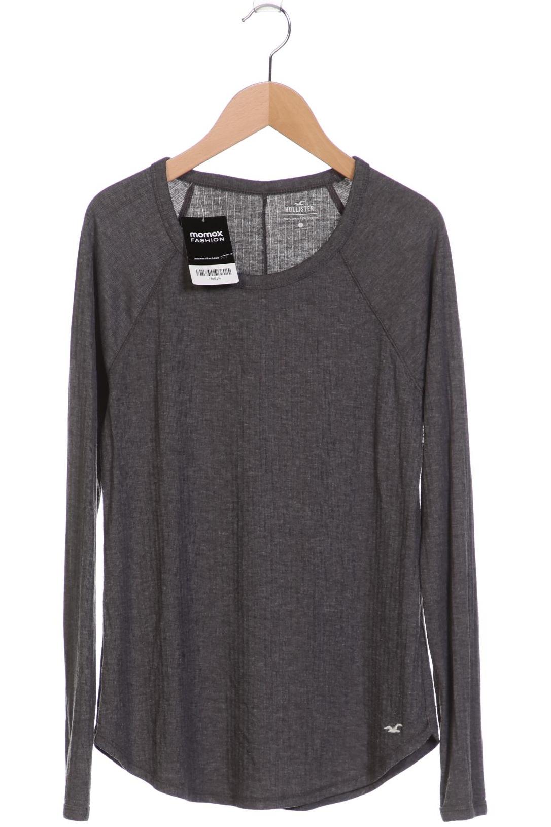 

Hollister Damen Langarmshirt, grau