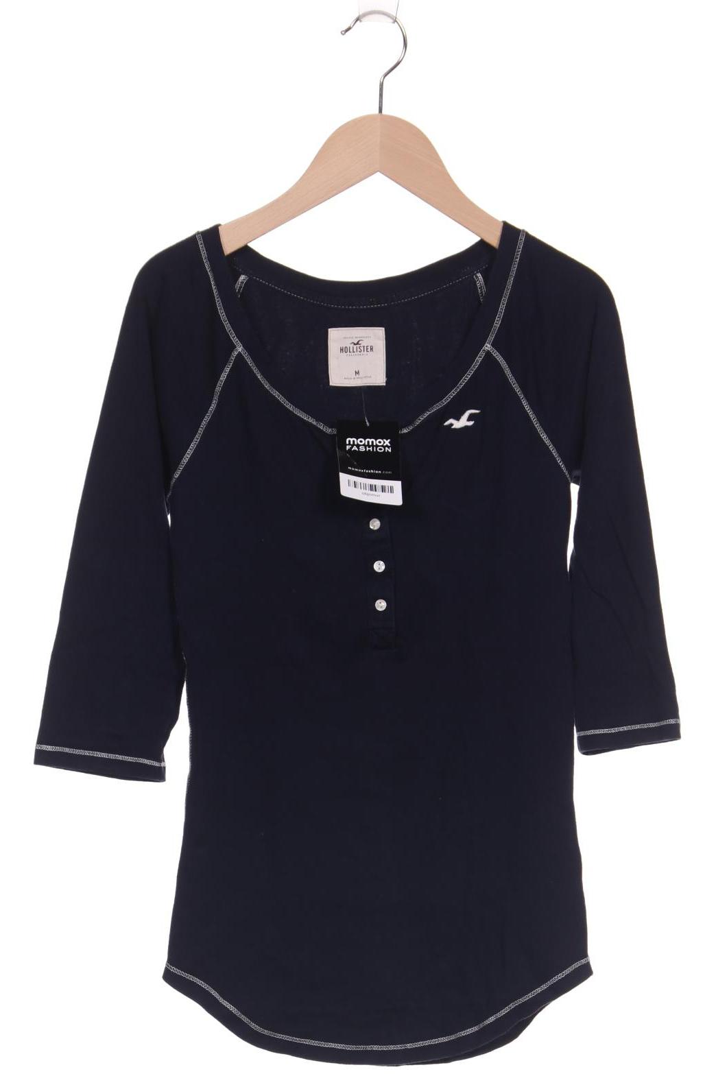 

Hollister Damen Langarmshirt, marineblau, Gr. 38