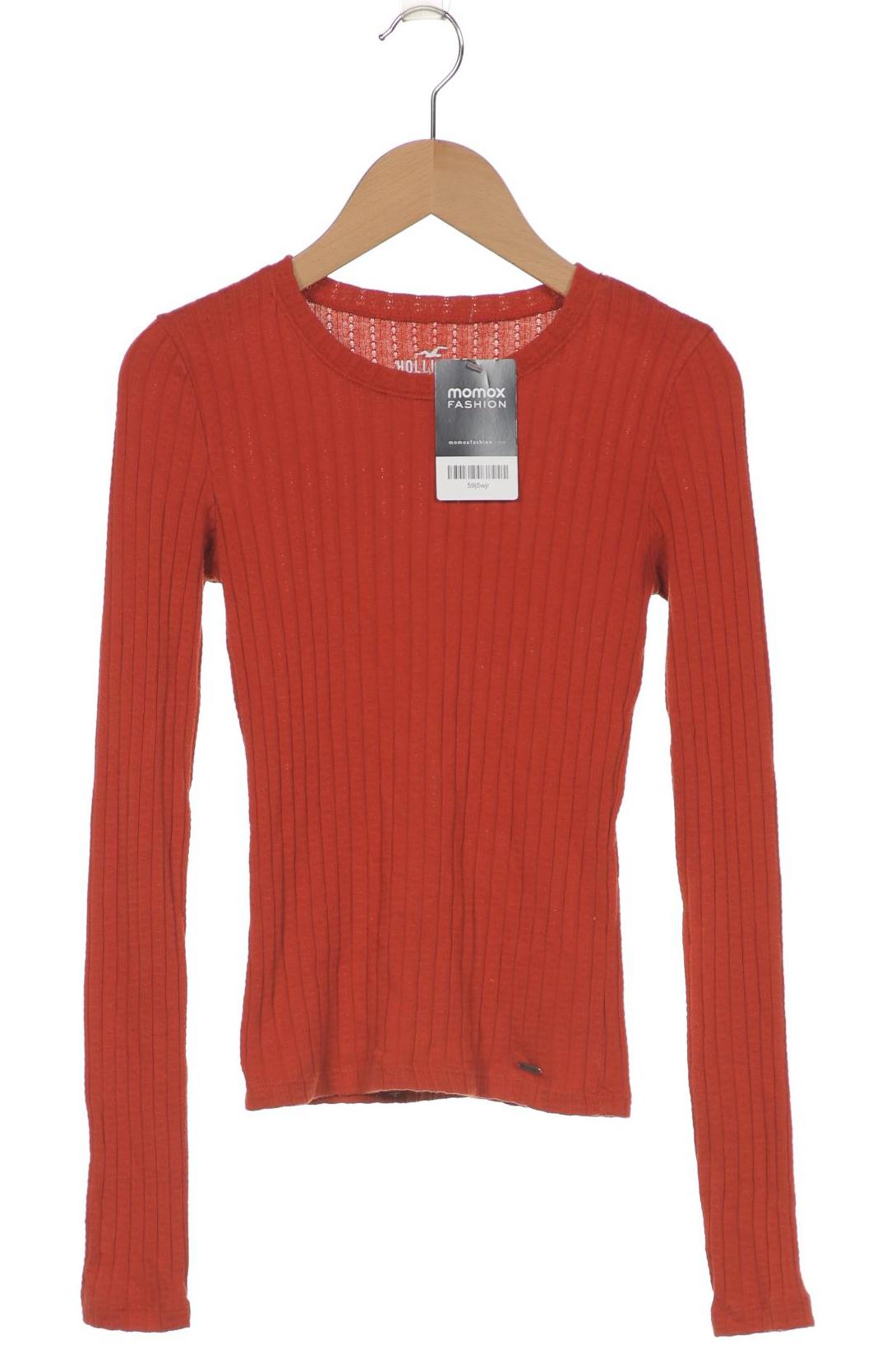 

Hollister Damen Langarmshirt, orange