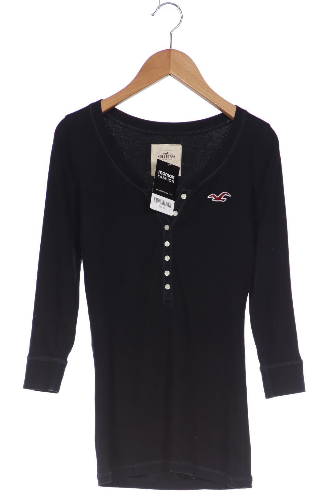 

Hollister Damen Langarmshirt, marineblau, Gr. 36
