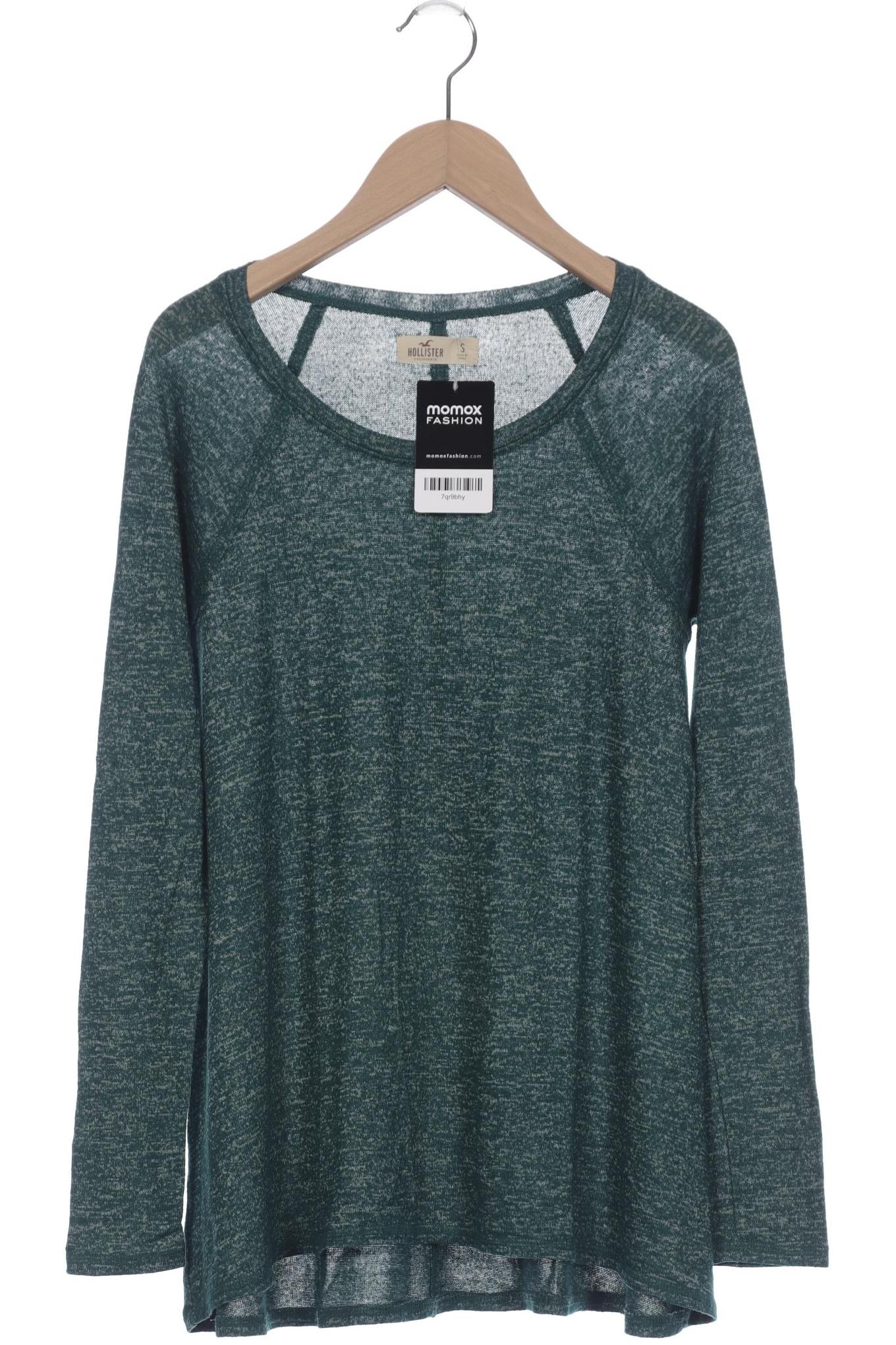 

Hollister Damen Langarmshirt, grün, Gr. 36
