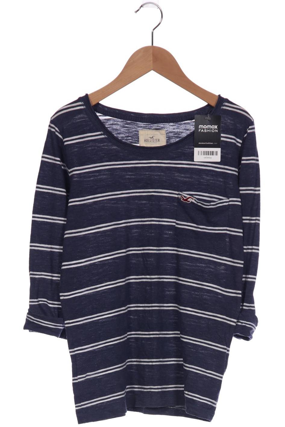 

Hollister Damen Langarmshirt, marineblau, Gr. 34
