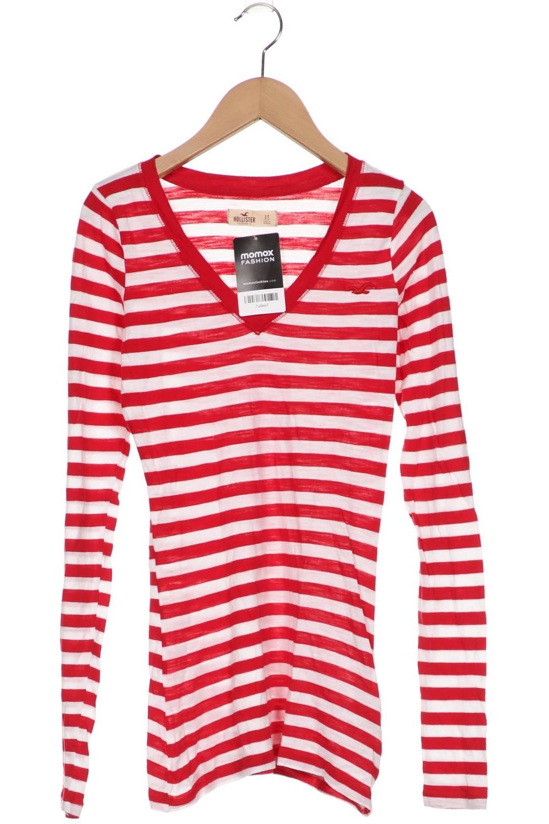 

Hollister Damen Langarmshirt, rot