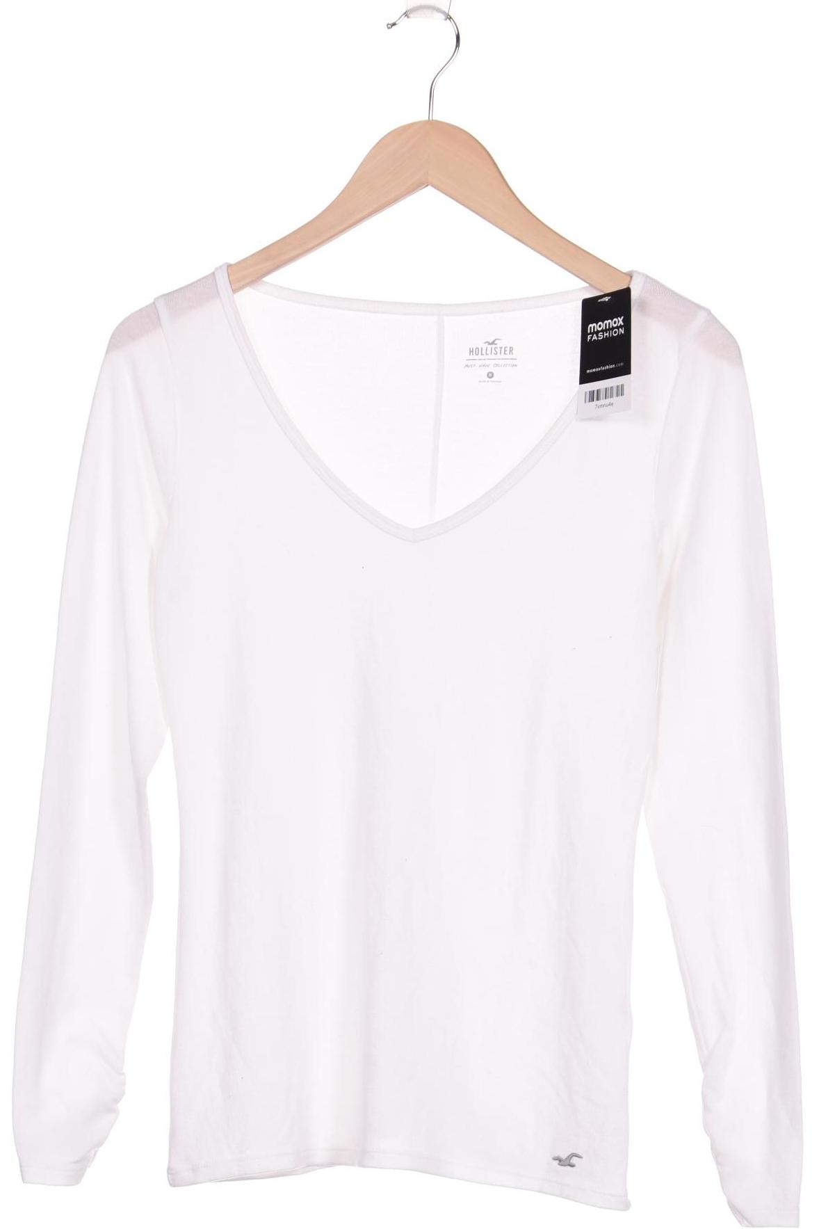 

Hollister Damen Langarmshirt, weiß