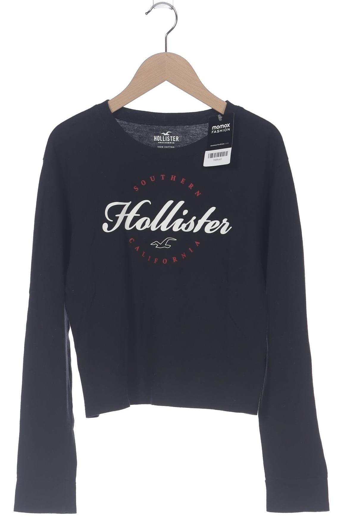 

Hollister Damen Langarmshirt, schwarz, Gr. 34
