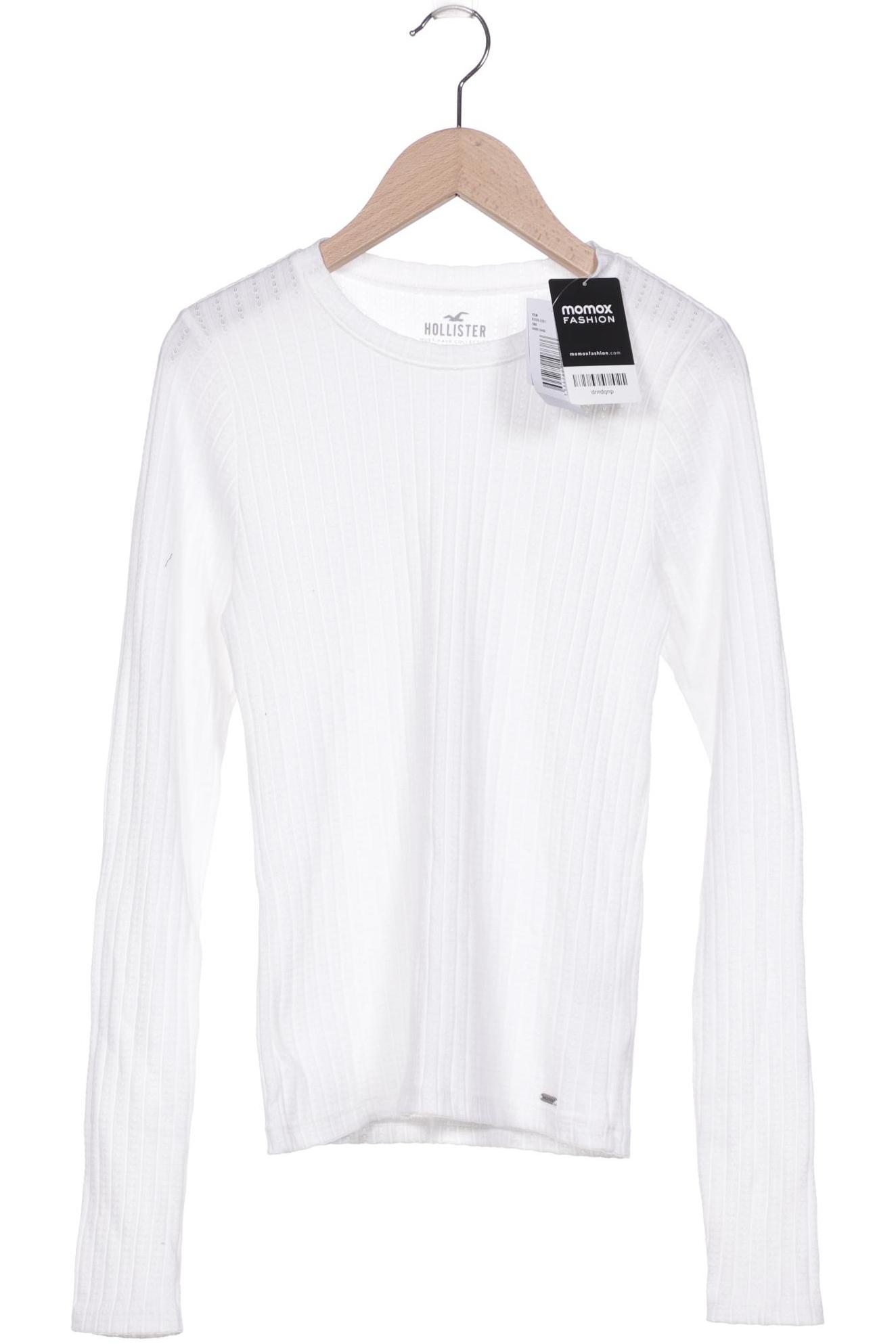 

Hollister Damen Langarmshirt, weiß