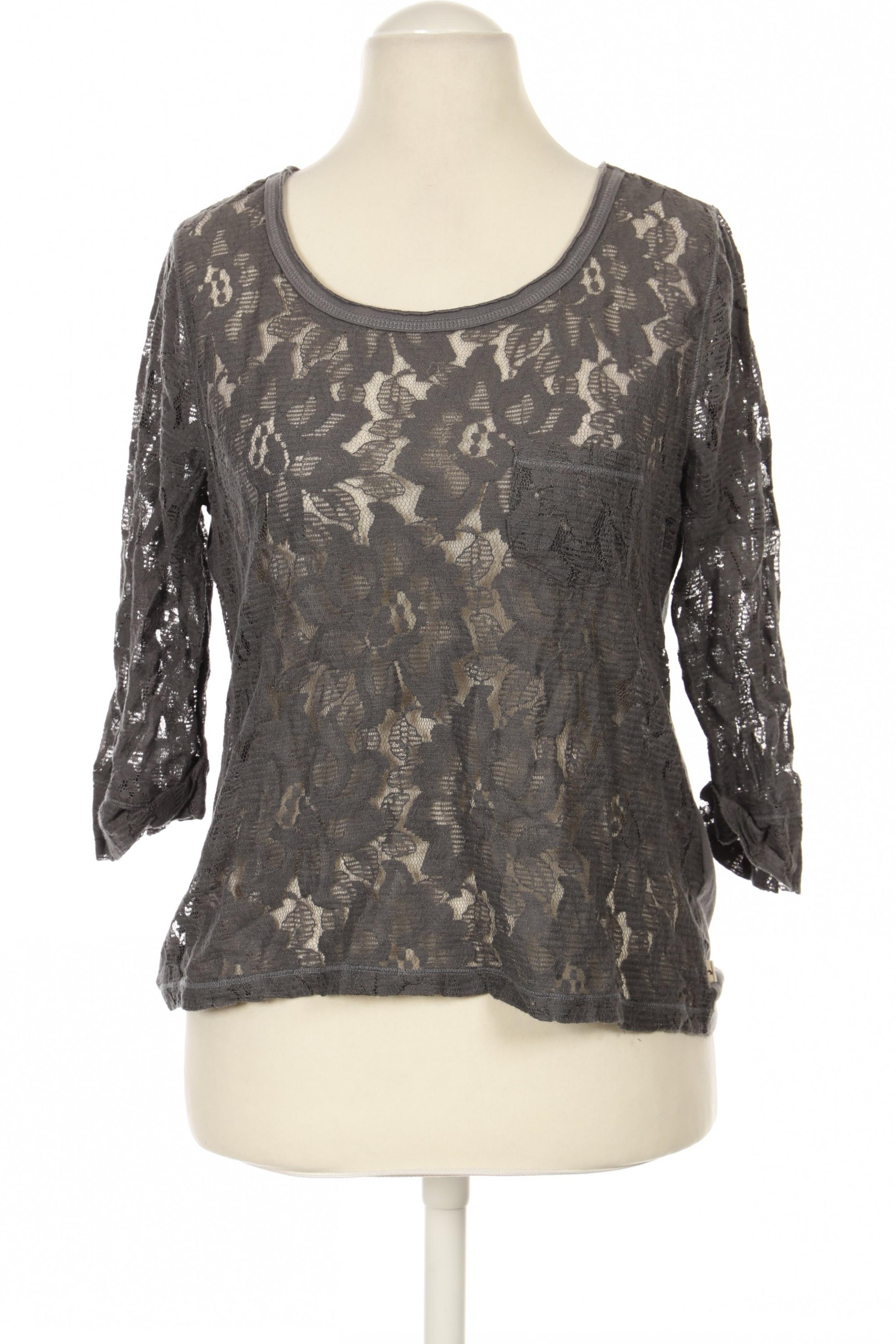 

Hollister Damen Langarmshirt, grau, Gr. 42